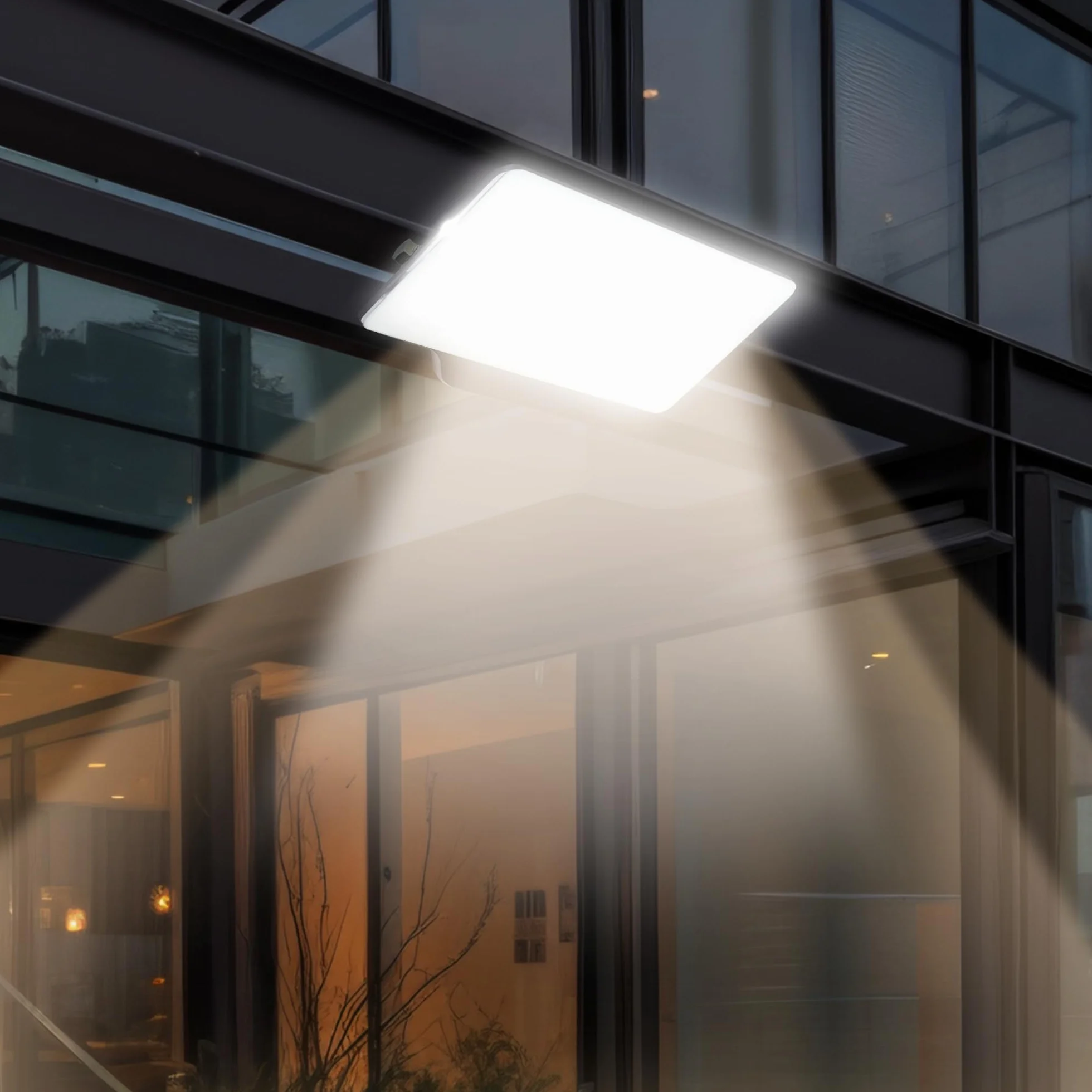 Lampa Zewnętrzna LED IP65 Aluminium Poliwęglan 10W 800lm Kąt 110°