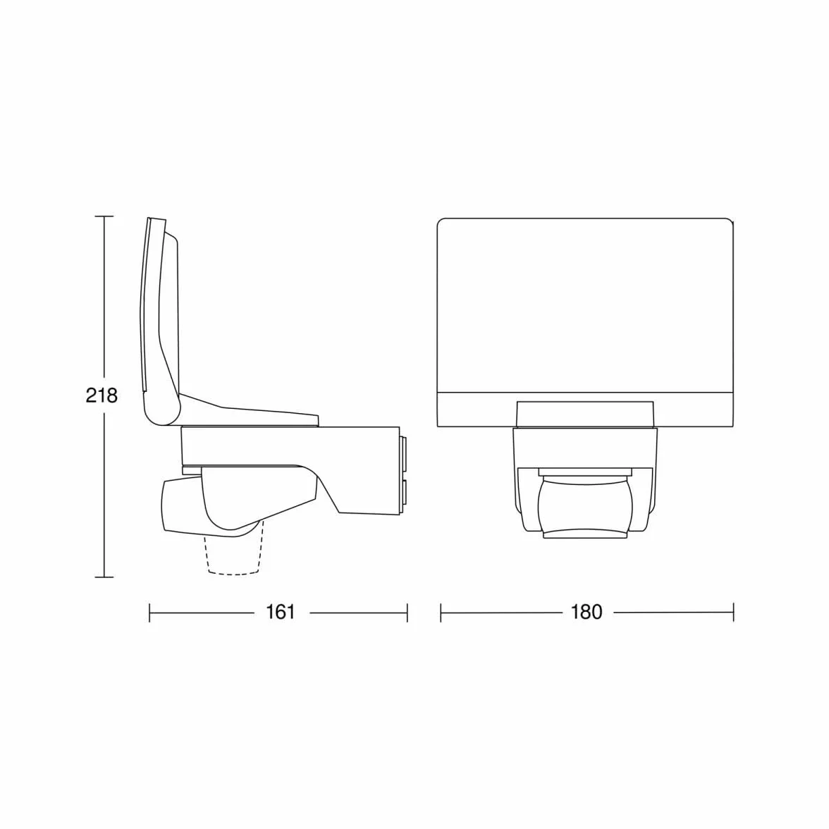 Steinel Xled Home 2 Reflektor LED 13,7 W 1550 lm Grafitowy