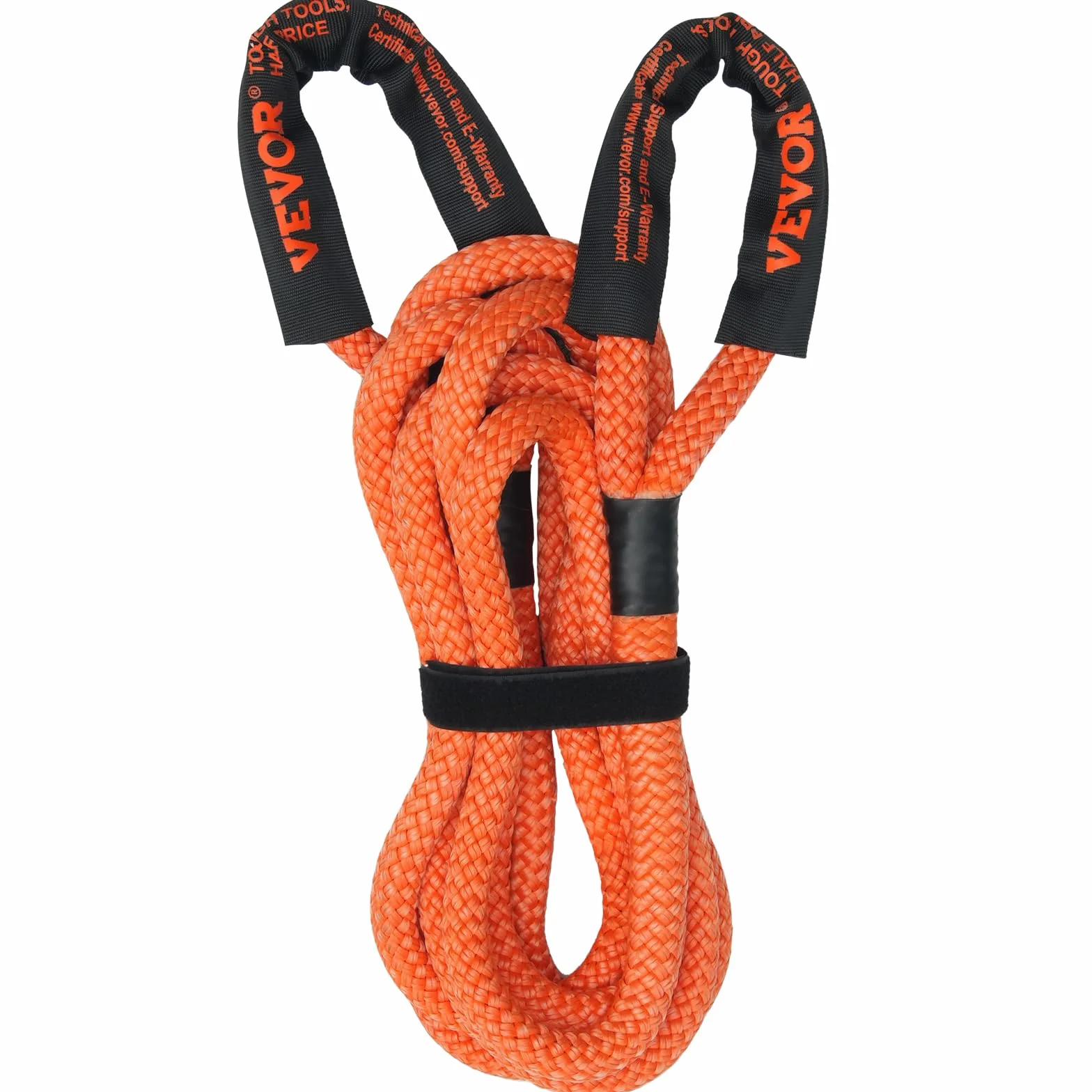 VEVOR 25 mm x 9 m lina holownicza 17237 kg, pas holowniczy offroad