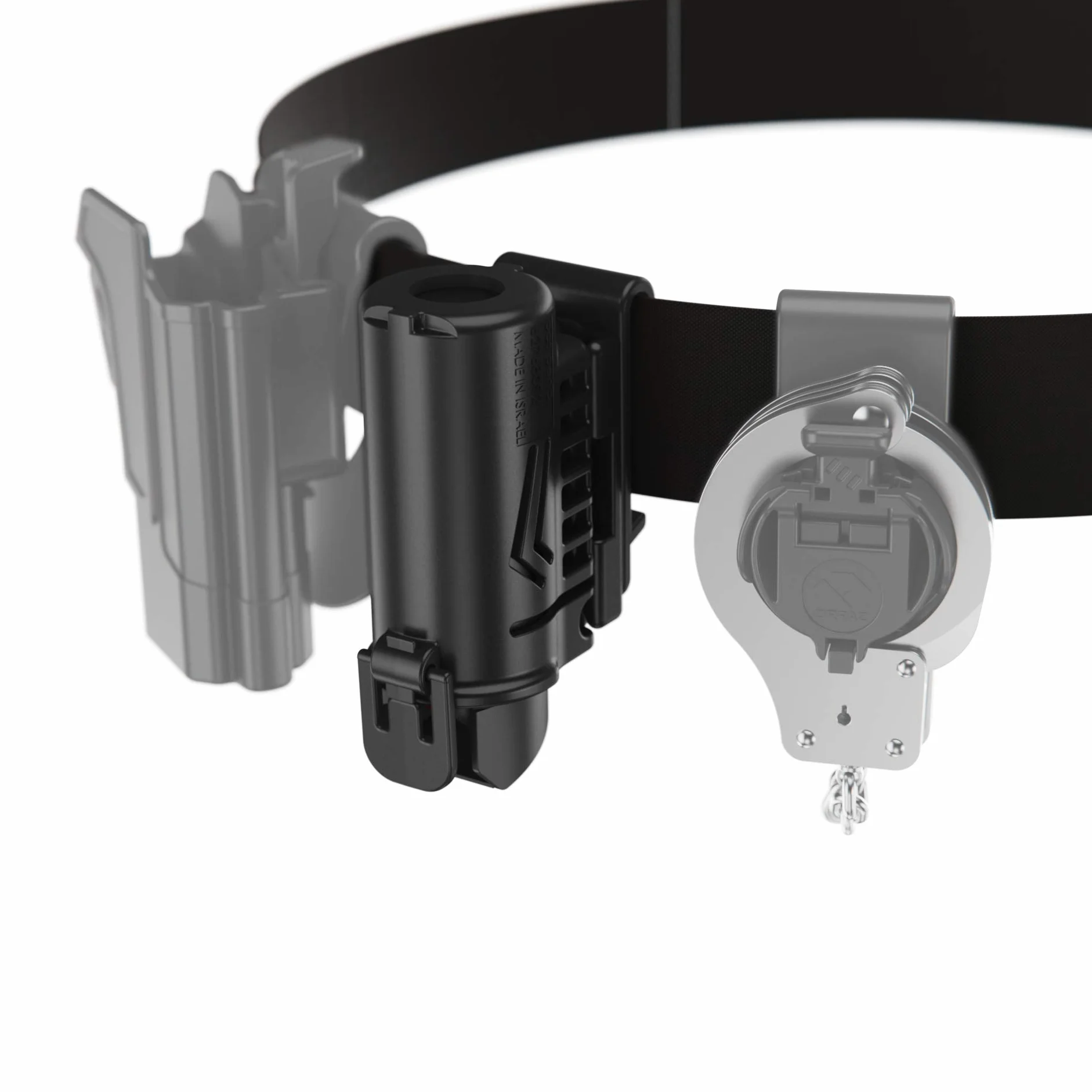 Orpaz Pepper Spray Holster, MK3 Pepper Spray Holder, OC Spray Holder, Standard, Belt Clip - Unisex - Will Improve Your Tactical Appearance