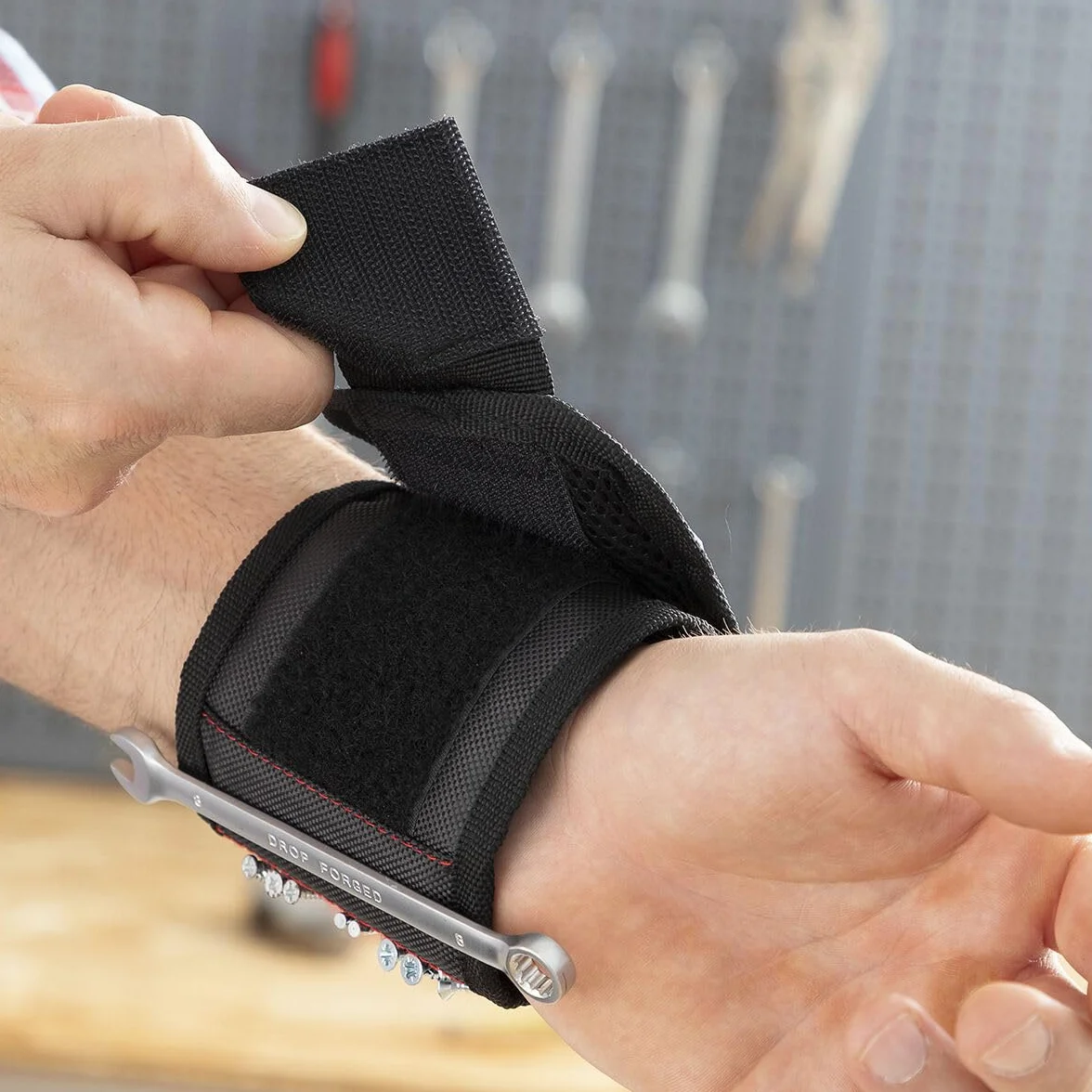InnovaGoods® Opaska magnetyczna na nadgarstek Wristool do majsterkowania