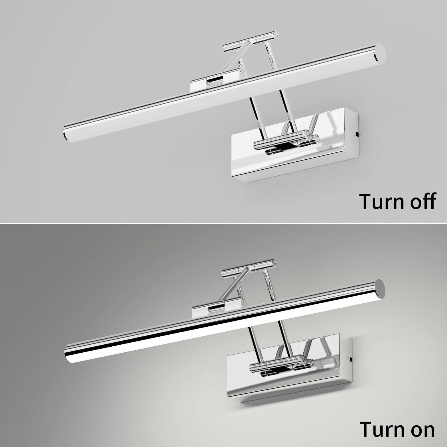Klighten lustro LED łazienka 40cm IP44 12W 970LM 5500K