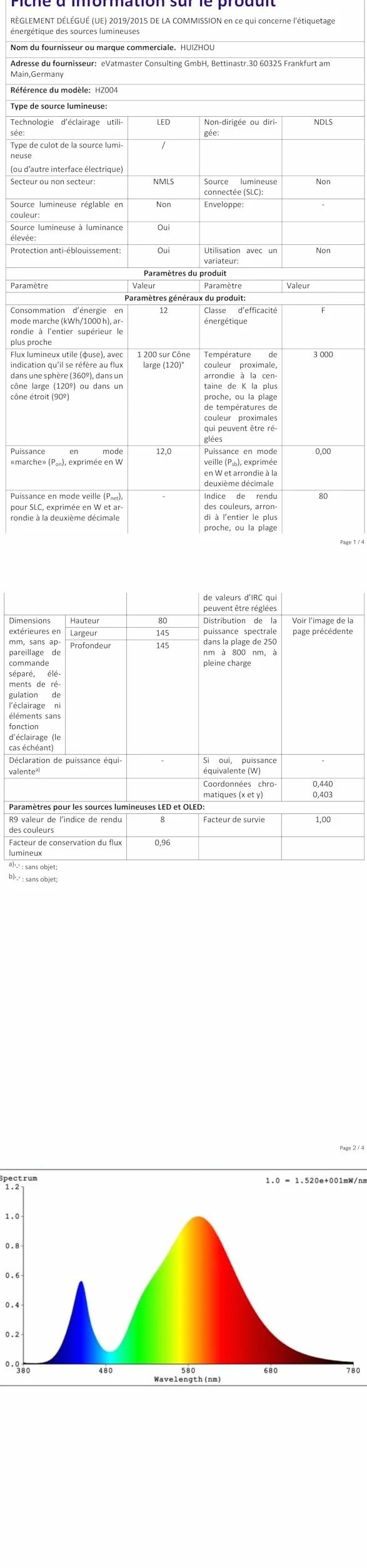 Lampa do czytania ścienna LED 3W+9W USB obrotowa 3000K biała okrągła