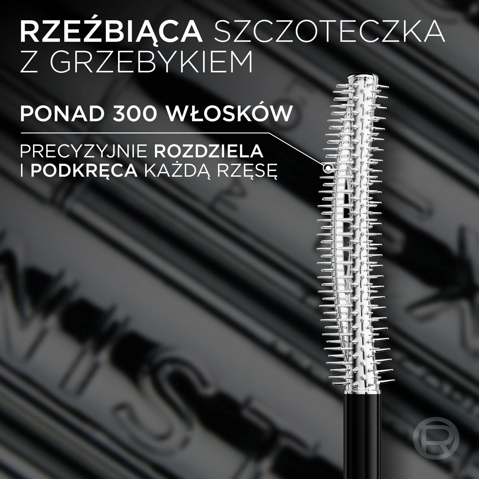 L'Oreal Paris Extensionist Mascara tusz do rzęs, wydłużajacy, długie i zdefiniowane rzęsy do 24H, formuła z wydłużającymi włóknami i pigmentami magnetycznymi, czarna, 9,9 ml