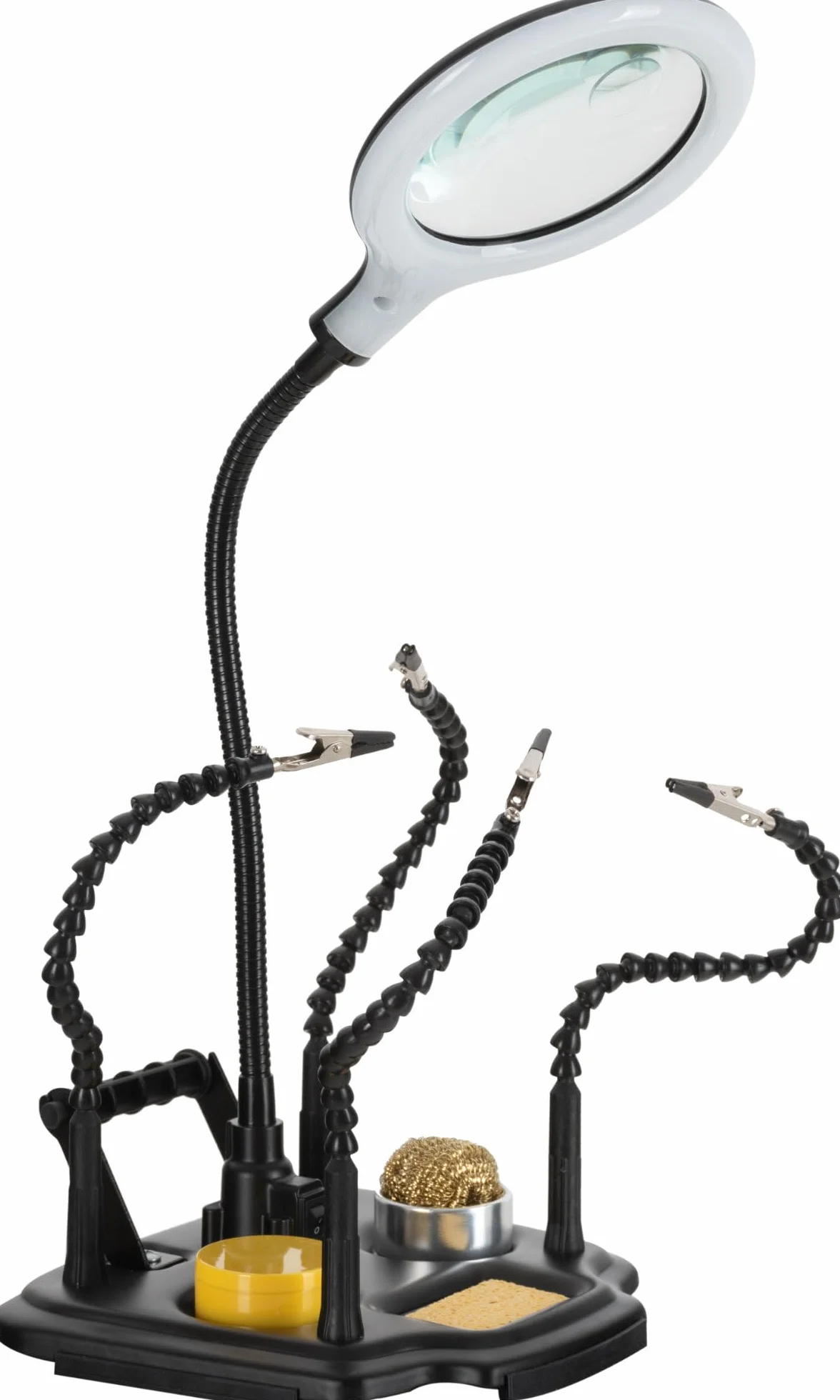 Stagecaptain LH-440 pomoc spawalnicza z lampą LED powiększającą 3/12 dioptrii elastyczne ramiona składana