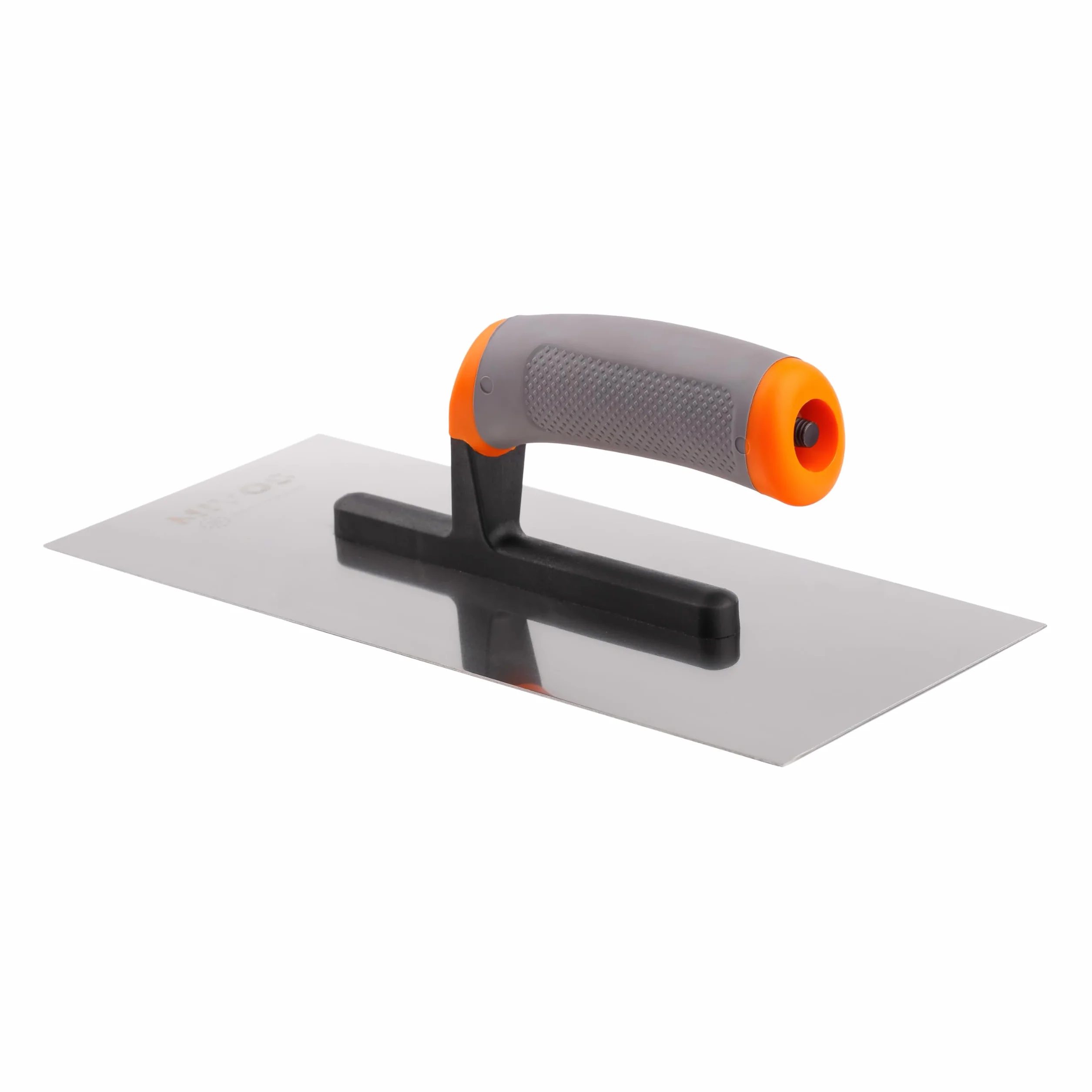 MIVOS Paca wygładzająca ze stali nierdzewnej 280 x 120 mm - Ergonomiczny miękki uchwyt - Płyta do tynkowania i murowania