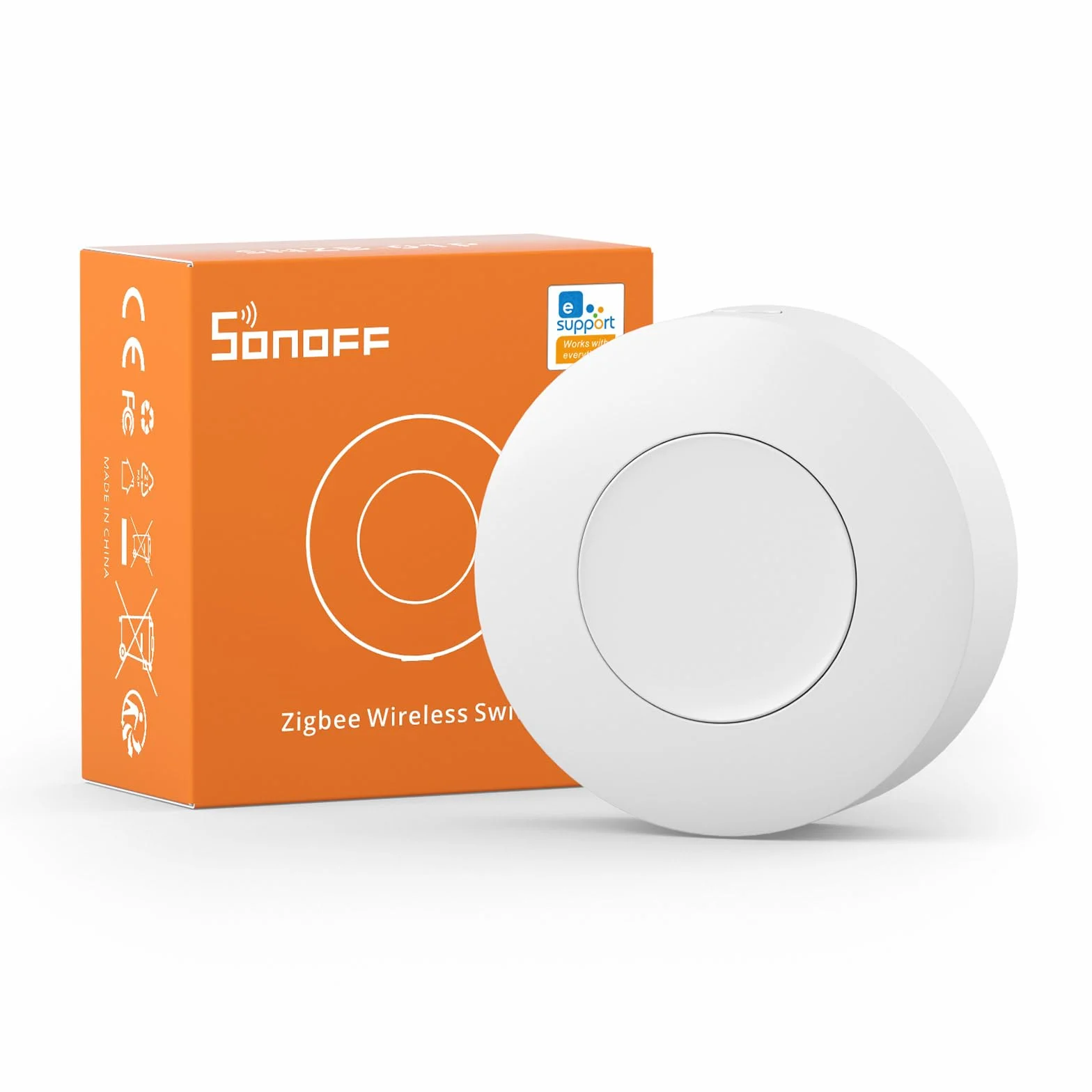 SONOFF Mini Bezprzewodowy Przycisk Zigbee 3-drożny Wielofunkcyjny Sterowania Inteligentny Dom Kompatybilny Alexa Smartthings IFTTT