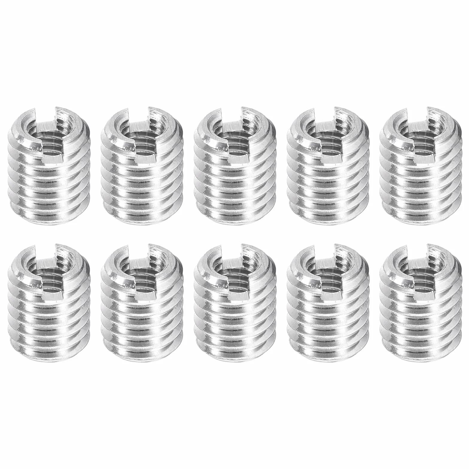 QUARKZMAN tuleje gwintowane M3-0,5x6 M5-0,8x6 stal szlachetna 303 10 szt.