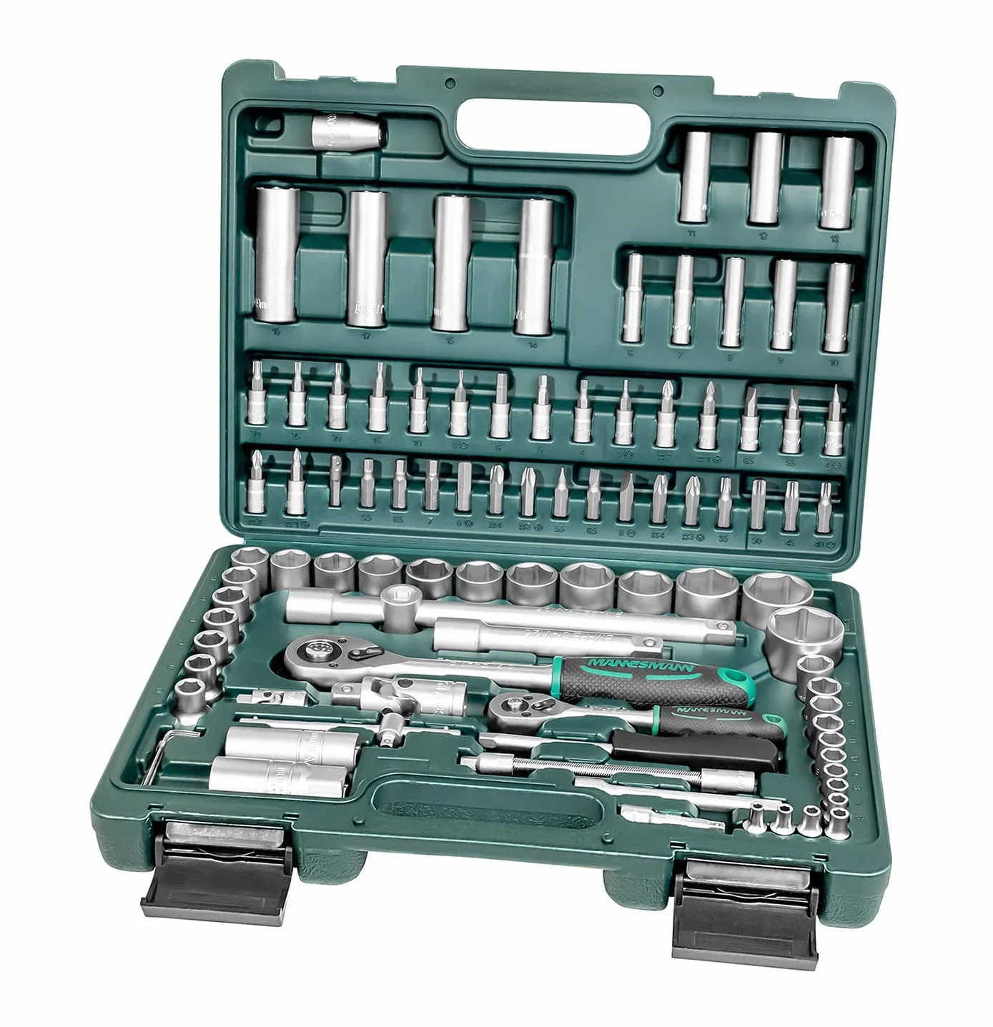 Mannesmann M98410 zestaw kluczy nasadowych 94-częściowy