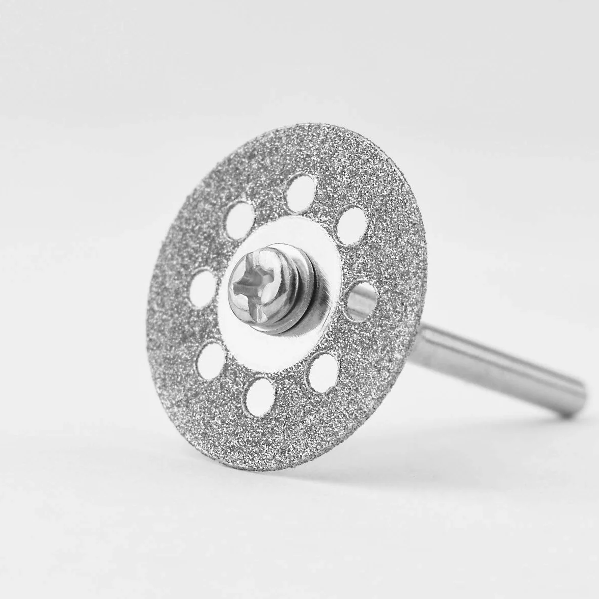Mini diamentowe tarcze do cięcia 16-60 mm narzędzie obrotowe do szlifowania kamieni szkło + 4 trzpienie