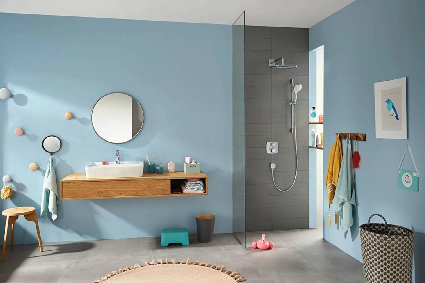 Hansgrohe Ecostat E Bateria Termostatyczna Srebrny Na 2 Wyjścia