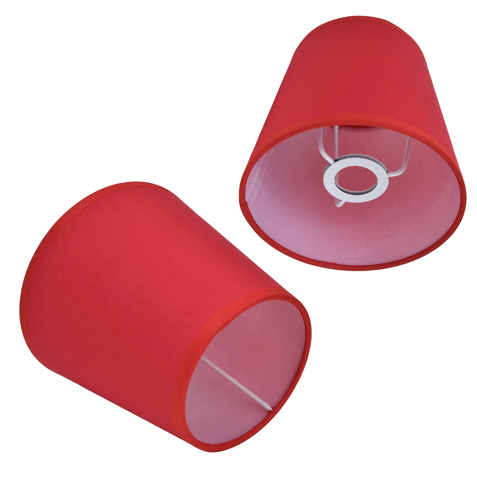 2PCS Tkanina do E14 Podłogowa żyrandola, Lampka Europejska Lekkie odcień do Stolika Candle Light