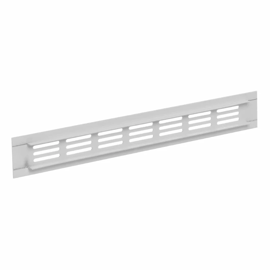 Aluminiowa kratka wentylacyjna biała 300 x 40 mm