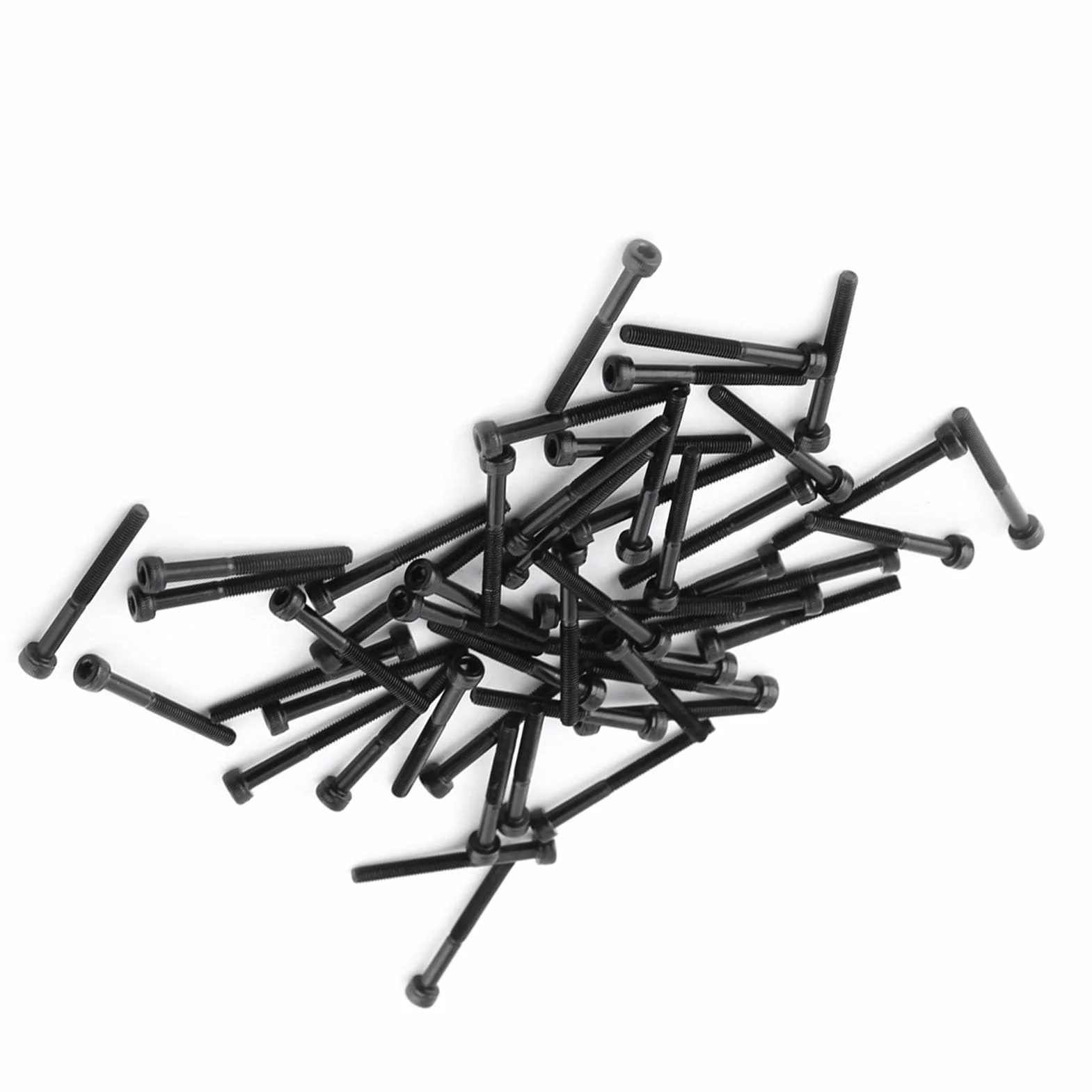 Śruba M3 czarna z łbem walcowym 12.9 30mm 50 sztuk