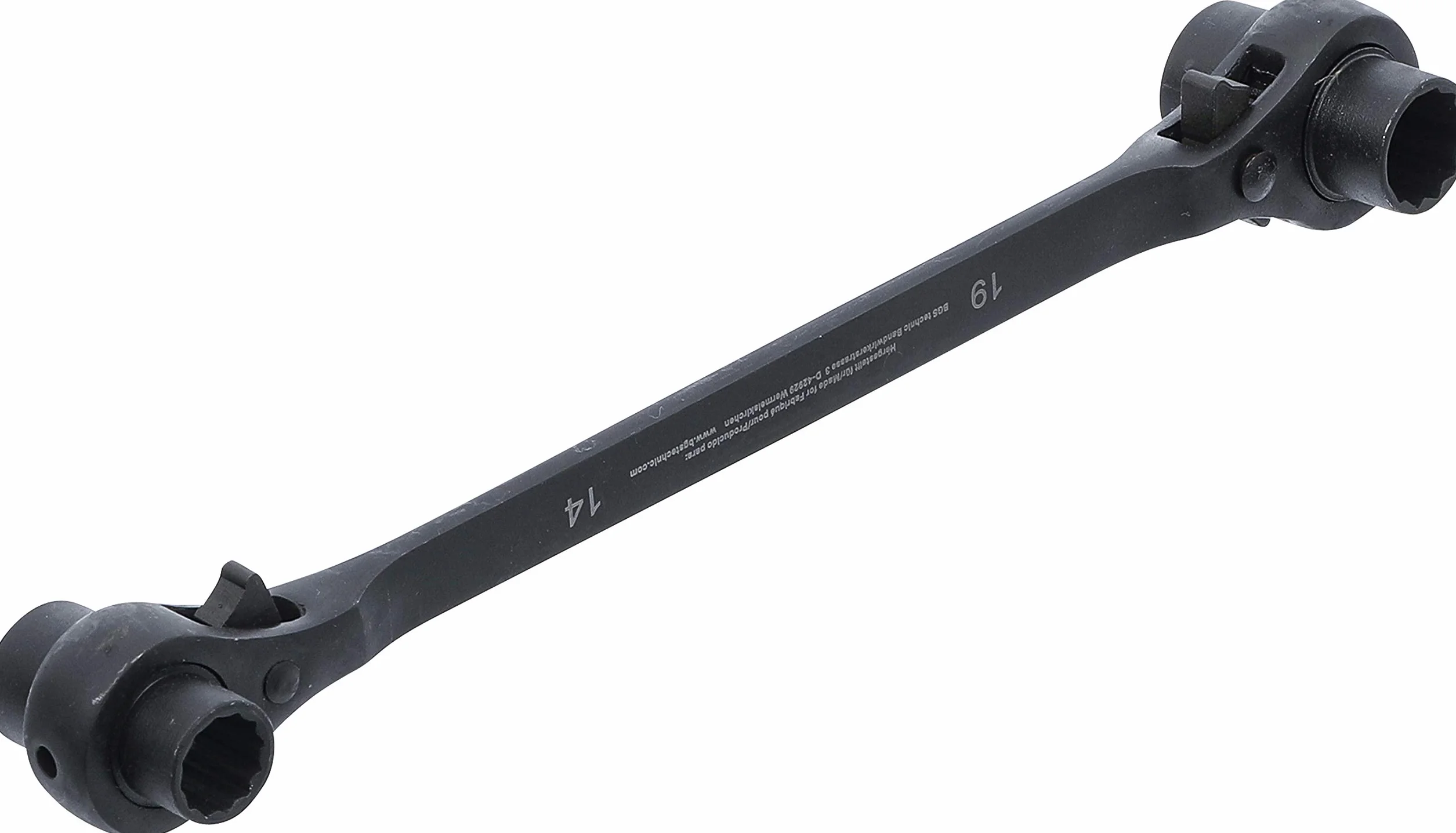 BGS Grzechotka 4 w 1 14-17-19-22 mm