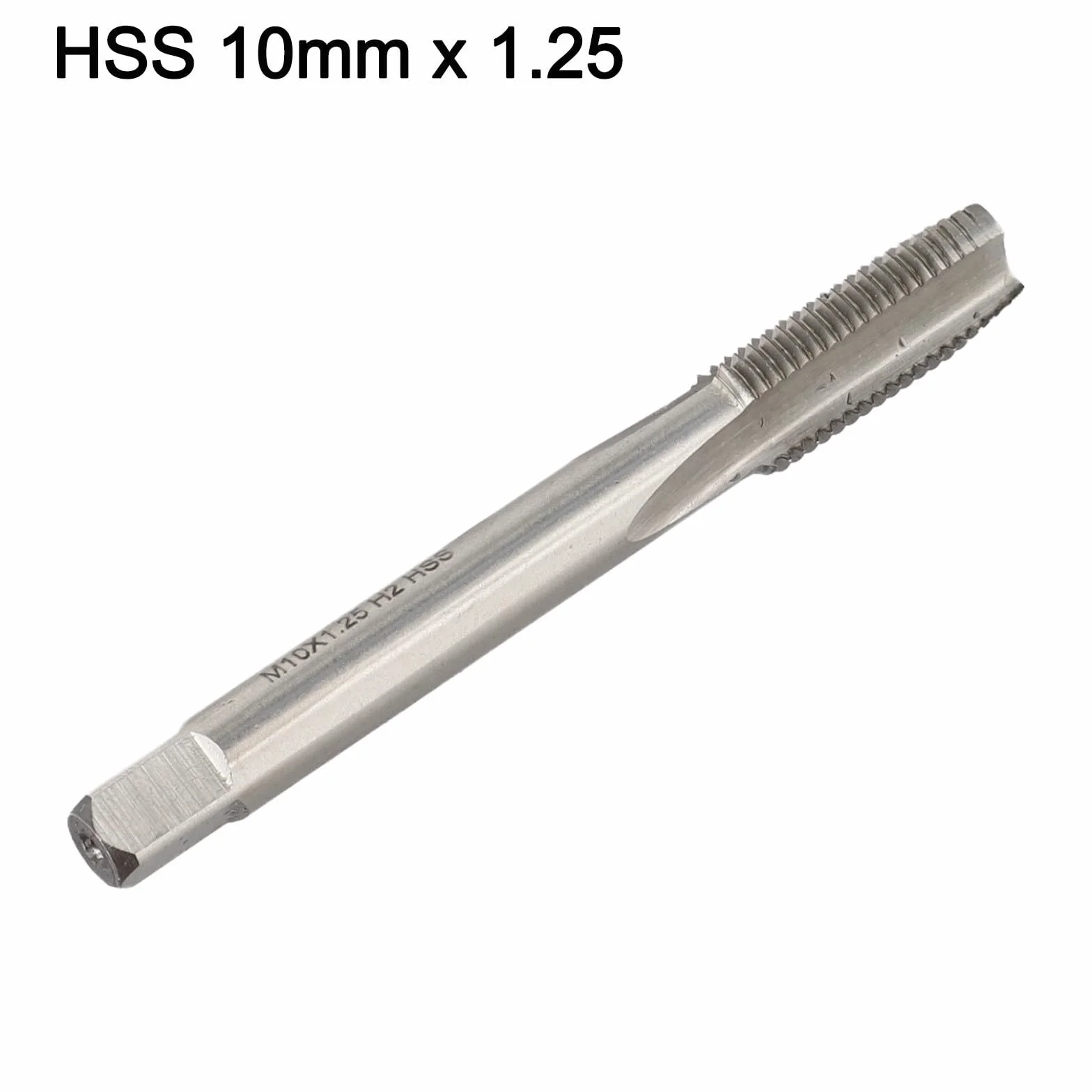 Gwintownik metryczny lewostronny M10 x 1,25 mm HSS 80 mm do ręcznego gwintowania stali