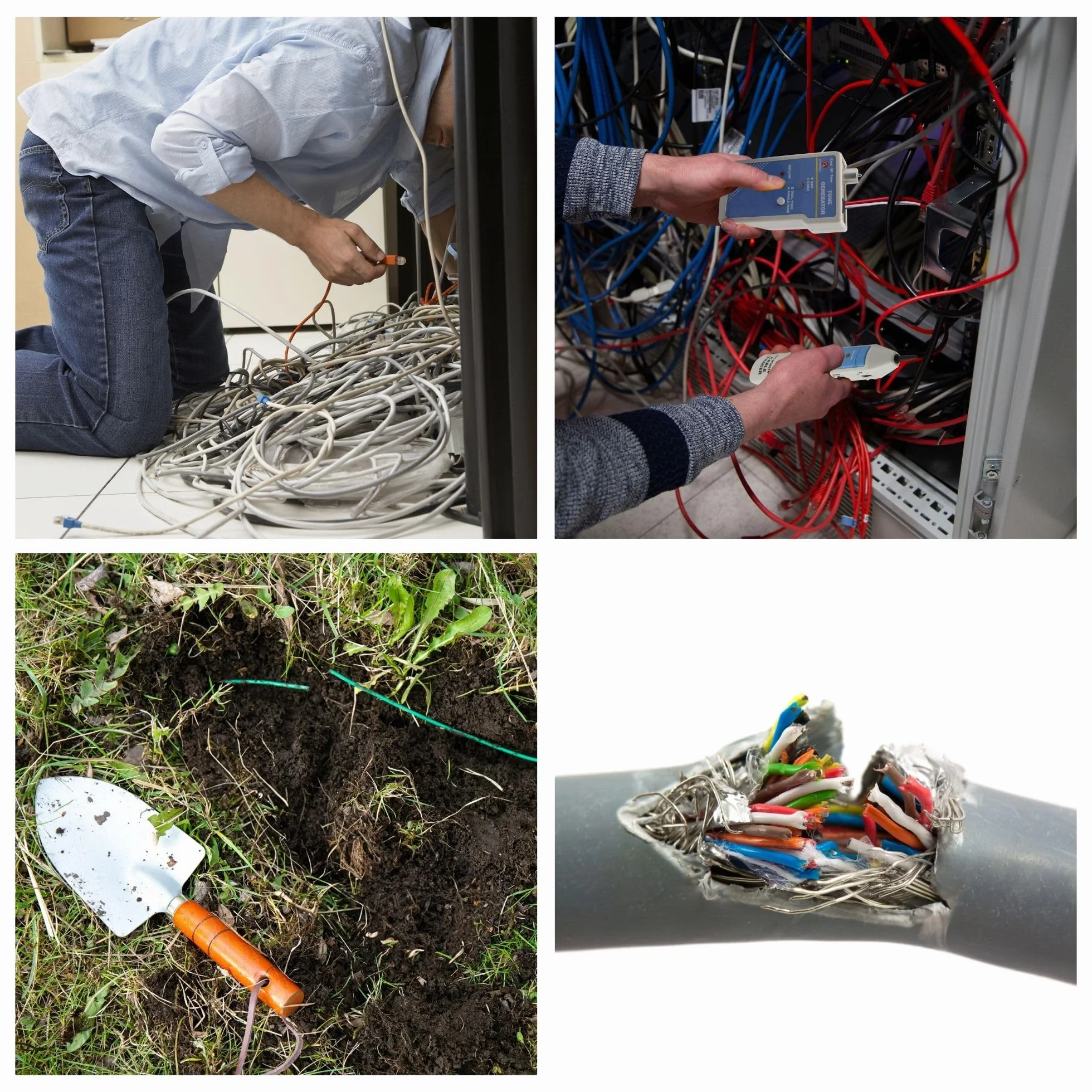 Velleman VTTEST11 wielokolorowy tracker kablowy z generatorem tonów 240 V