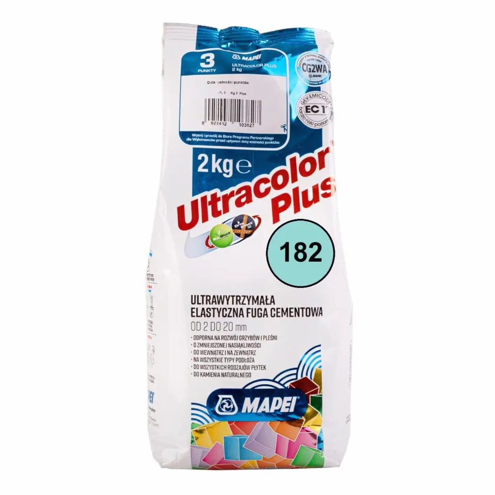 MAPEI ULTRACOLOR PLUS Fuga cementowa 2kg 182 turmalin
