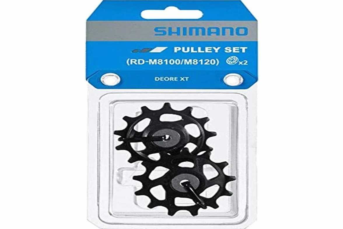 Shimano Y3FW98010, napięcie przewodnika koła pasowego RD M8100 8120 UNISEX Dorosły, czarny (czarny), jeden rozmiar
