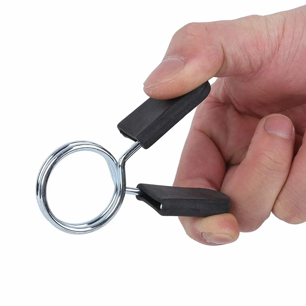 Kołnierz sprężynowy klips w wielu rozmiarach, do krótkich hantli, długich przyrządów fitness 50 mm, 30 mm, 28 mm, zacisk, miękkie uchwyty z tworzywa sztucznego (28 mm)