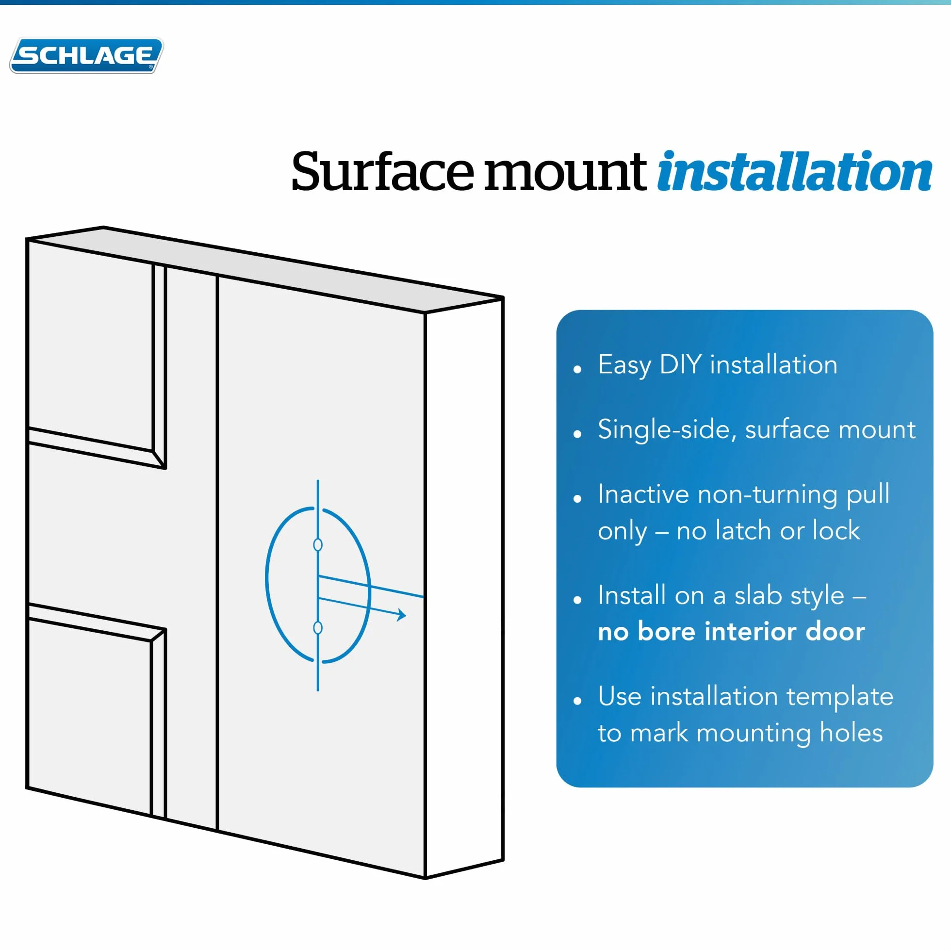 SCHLAGE F170 Acc 608 LH Nieobracająca się lewa dźwignia akcentująca satynowy mosiądz Lock Company