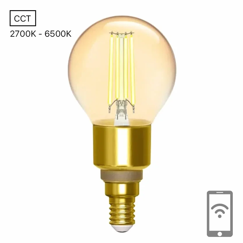 Levitantes Amber Smart Bulb G45 E14 4.5W 470 lm WiFi kompatybilny z Alexa Google Home