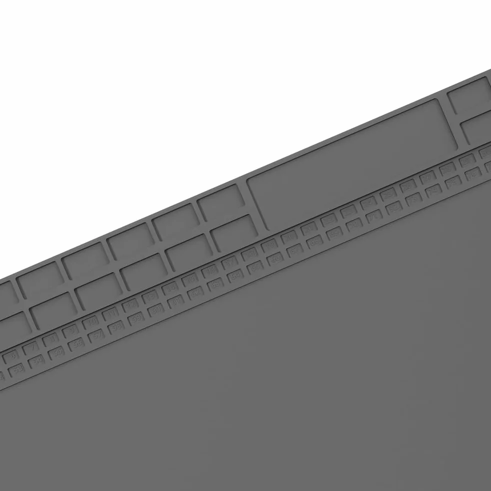 Podkładka izolacyjna silikonowa 700 x 400 mm odporna na wysokie temperatury mata robocza BGA