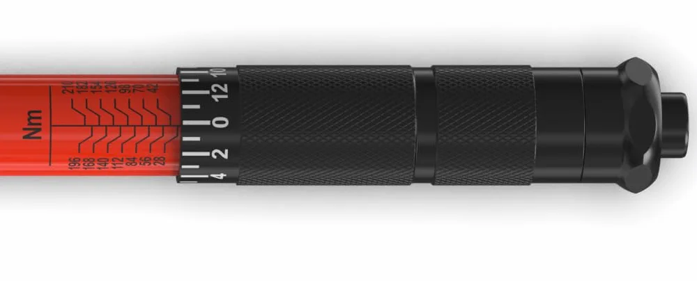 FAMEX klucz dynamometryczny 1/2" 30-210 Nm zestaw 3 nasadki do felg aluminiowych