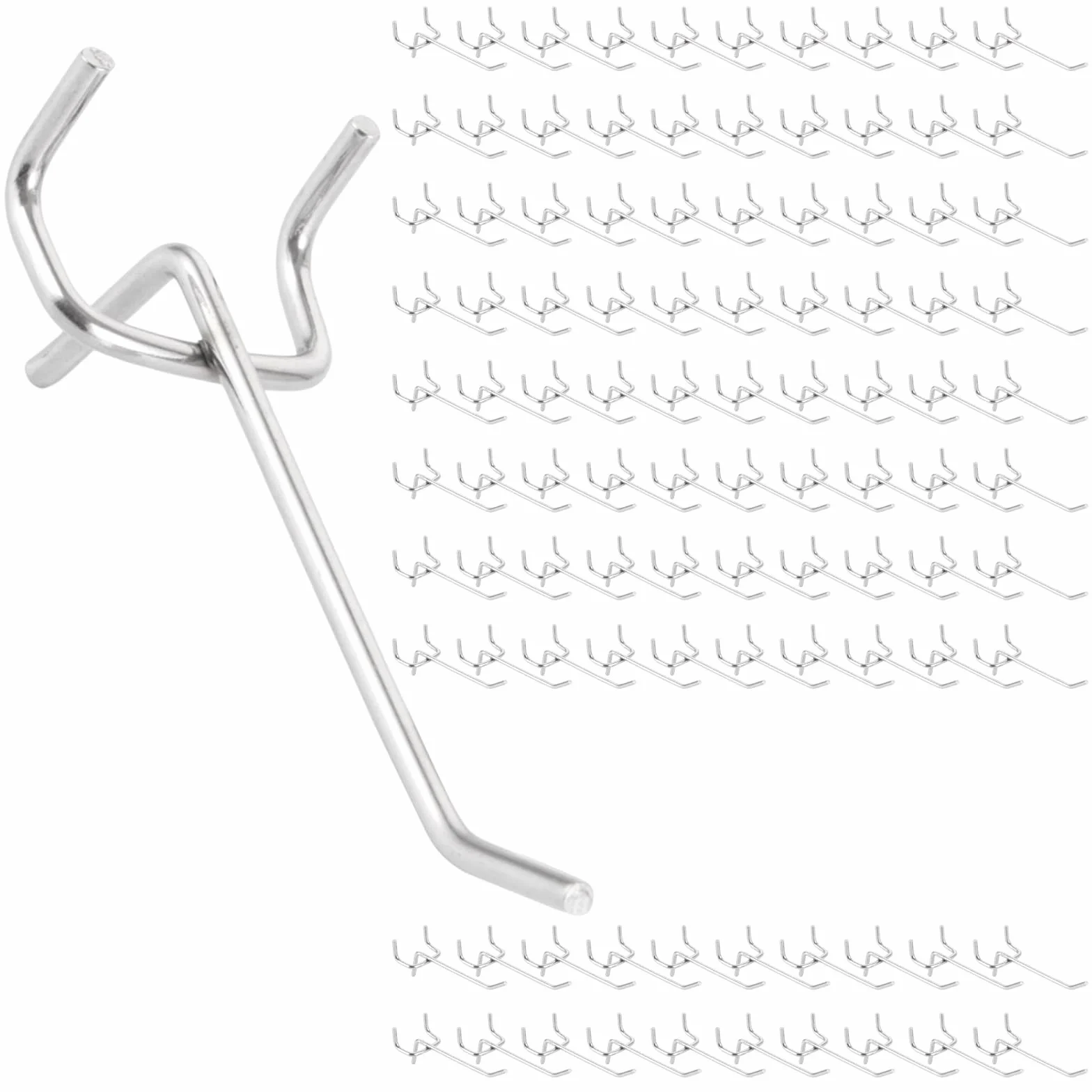 Haczyki na ścianę z otworami 10 cm, ścianka narzędziowa Pegboard pojedynczy hak, akcesoria do mocowania na ścianie