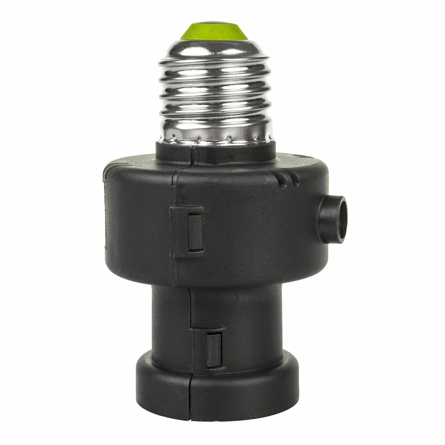 Maclean MCE21B żarówka uchwyt lampy czujnik zmierzchu 100 W 260 stopni czarny