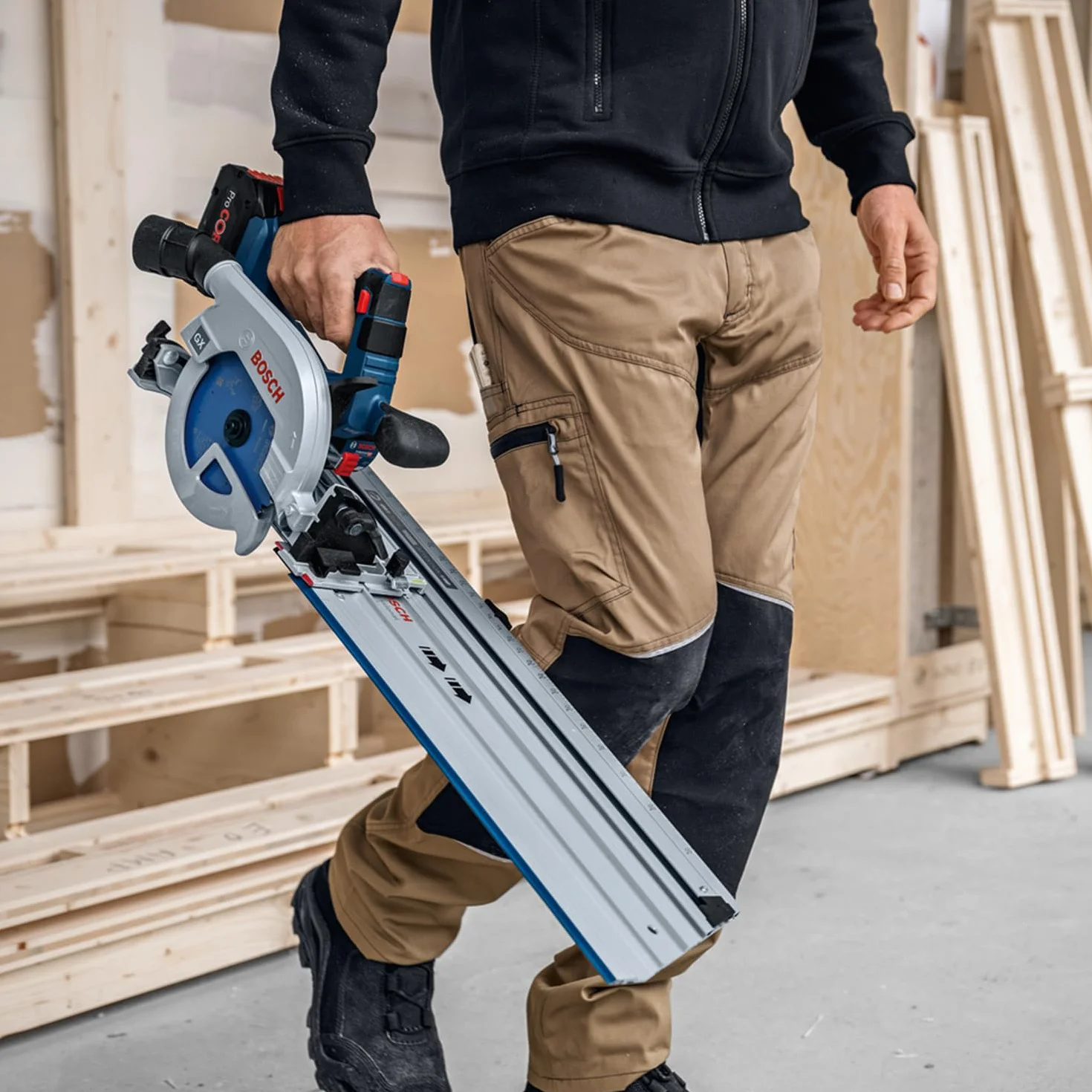 Bosch GKS 18V-57-2 GX akumulatorowa pilarka tarczowa 18 V L-BOXX