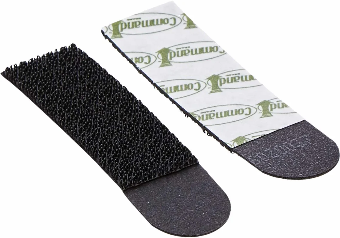 Command 17201BLK obrazy opakowanie 4 pasków oświetlenie obrazu średni czarny