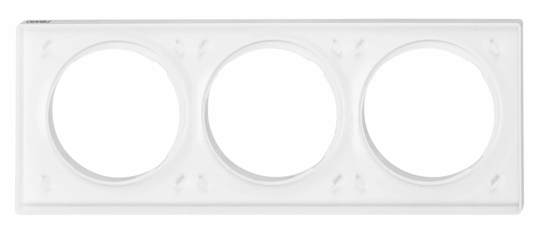 FIBARO Biała 3-krotna Pokrywa Walli do Przełącznika lub Gniazdka