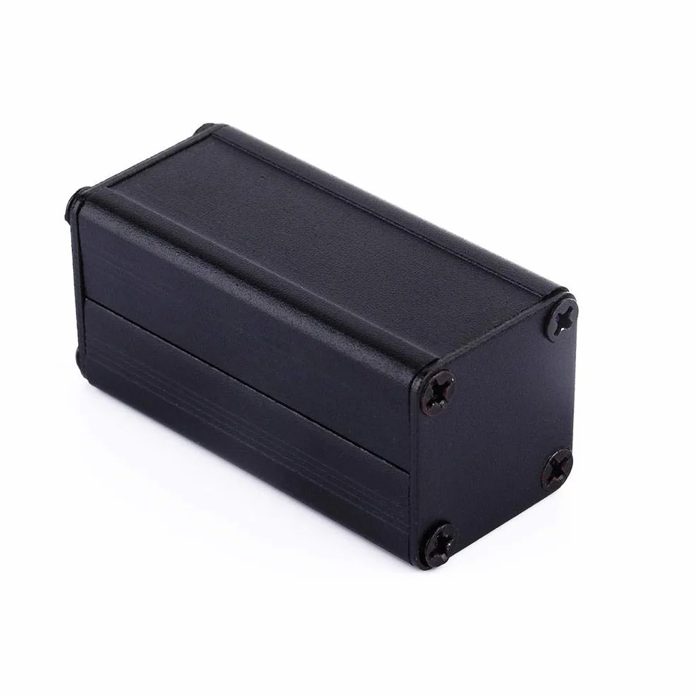 Aluminiowa obudowa chłodząca DIY Wal front wytłaczany 50 × 25 × 25 mm