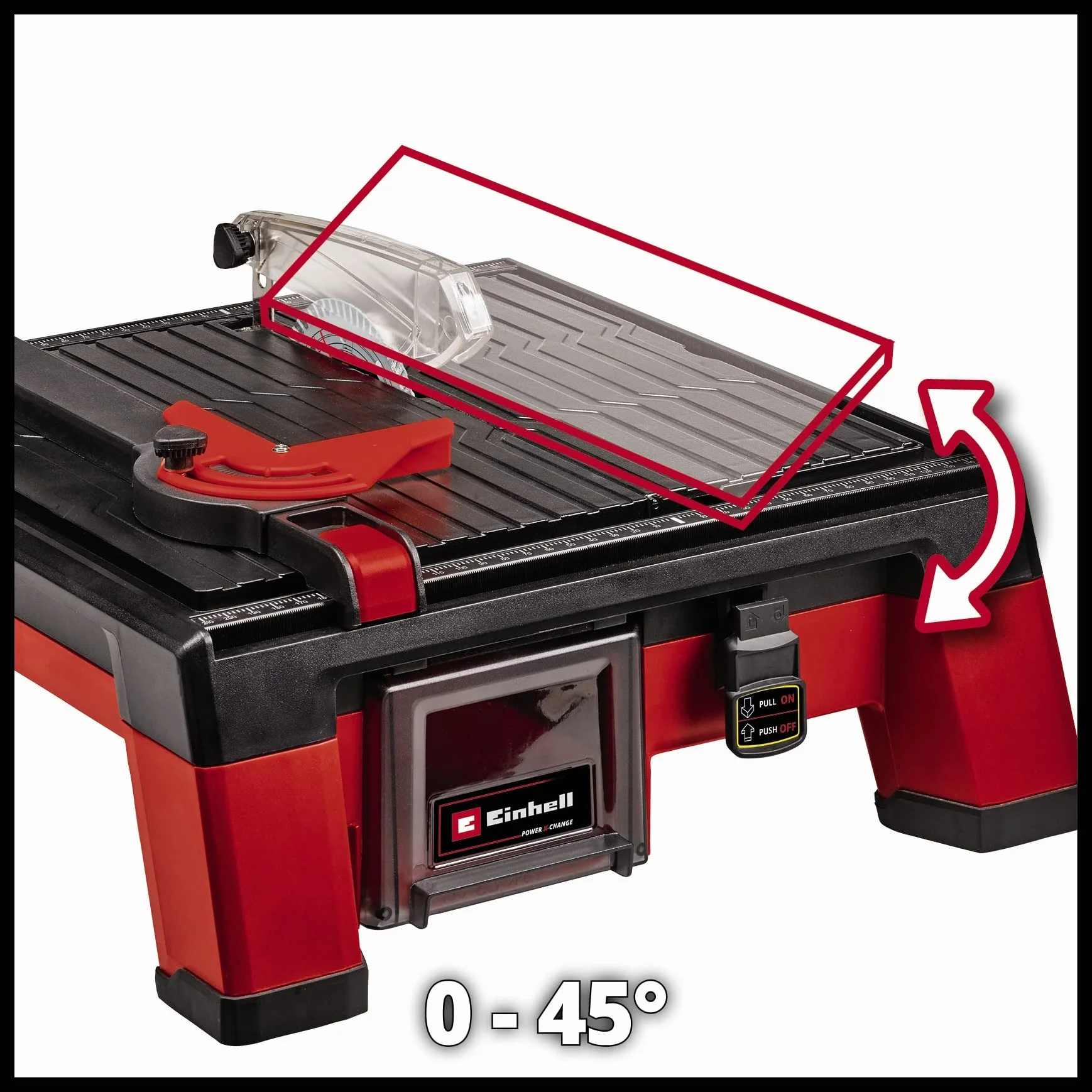 Einhell TE-TC 18/115 Li-Solo Akumulatorowa przycinarka do płytek Power X-Change 18V 3800 obr/min 115 mm Li-ion