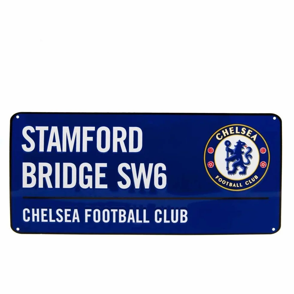 Chelsea Kolorowy znak uliczny - wielokolorowy