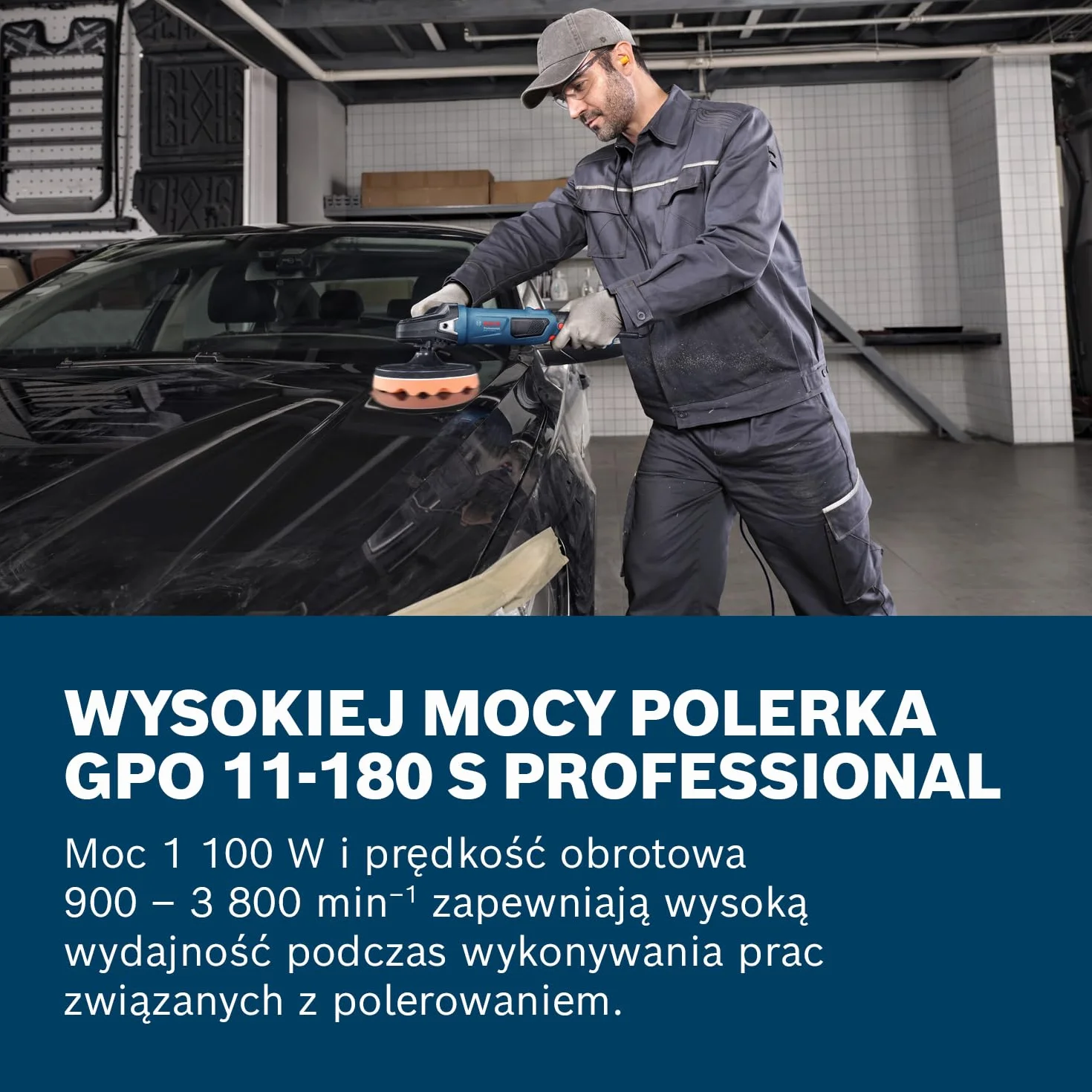 Bosch Professional Polerka obrotowa GPO 11-180 S 180 mm