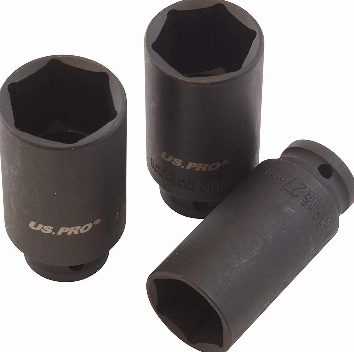 US PRO B1340 nasadek udarowych 1/2" 10-32 mm zestaw 16 sztuk