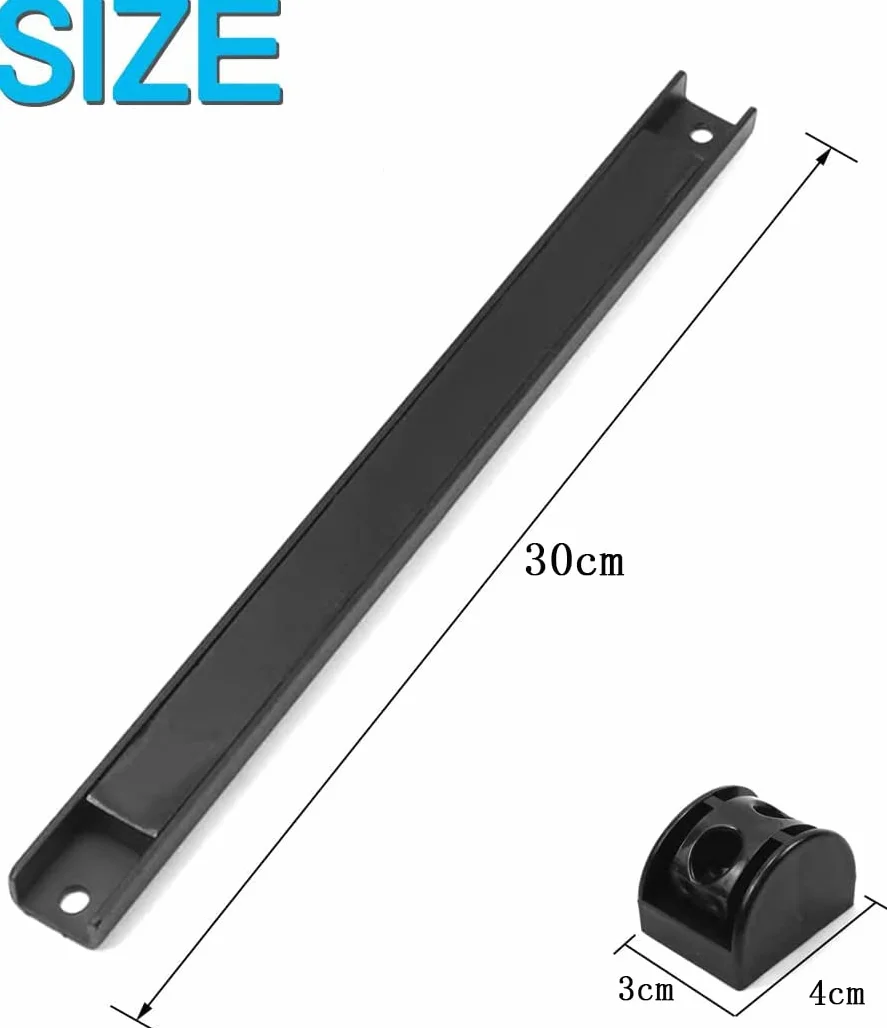 Magnetyczny stojak na narzędzia 30 cm zestaw 5 sztuk uchwyt ścienny do garażu warsztatu