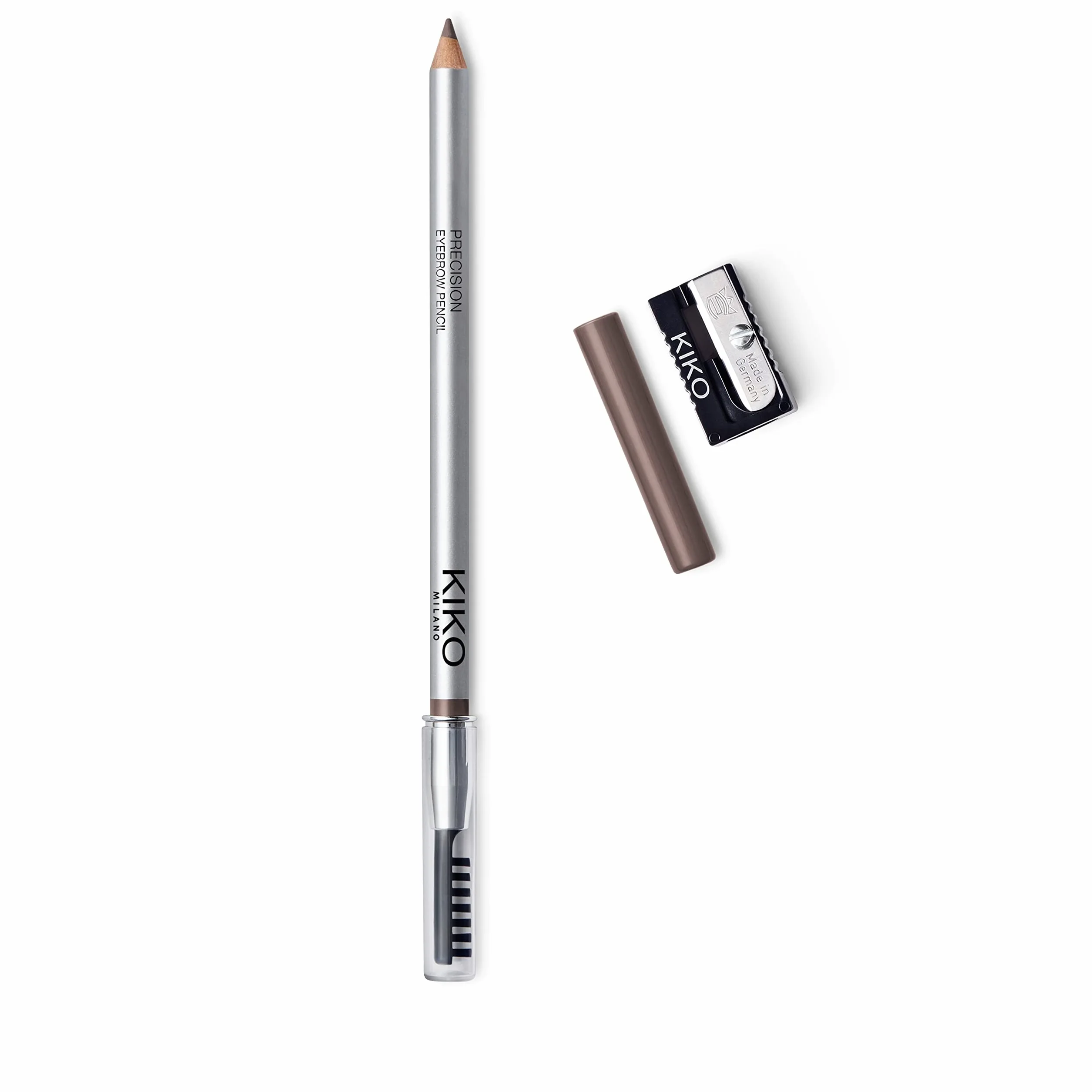 KIKO Milano Precision Eyebrow Pencil 06, Twarda Kredka Do Brwi Z Grzebykiem, Gwarantująca Doskonałą Precyzję