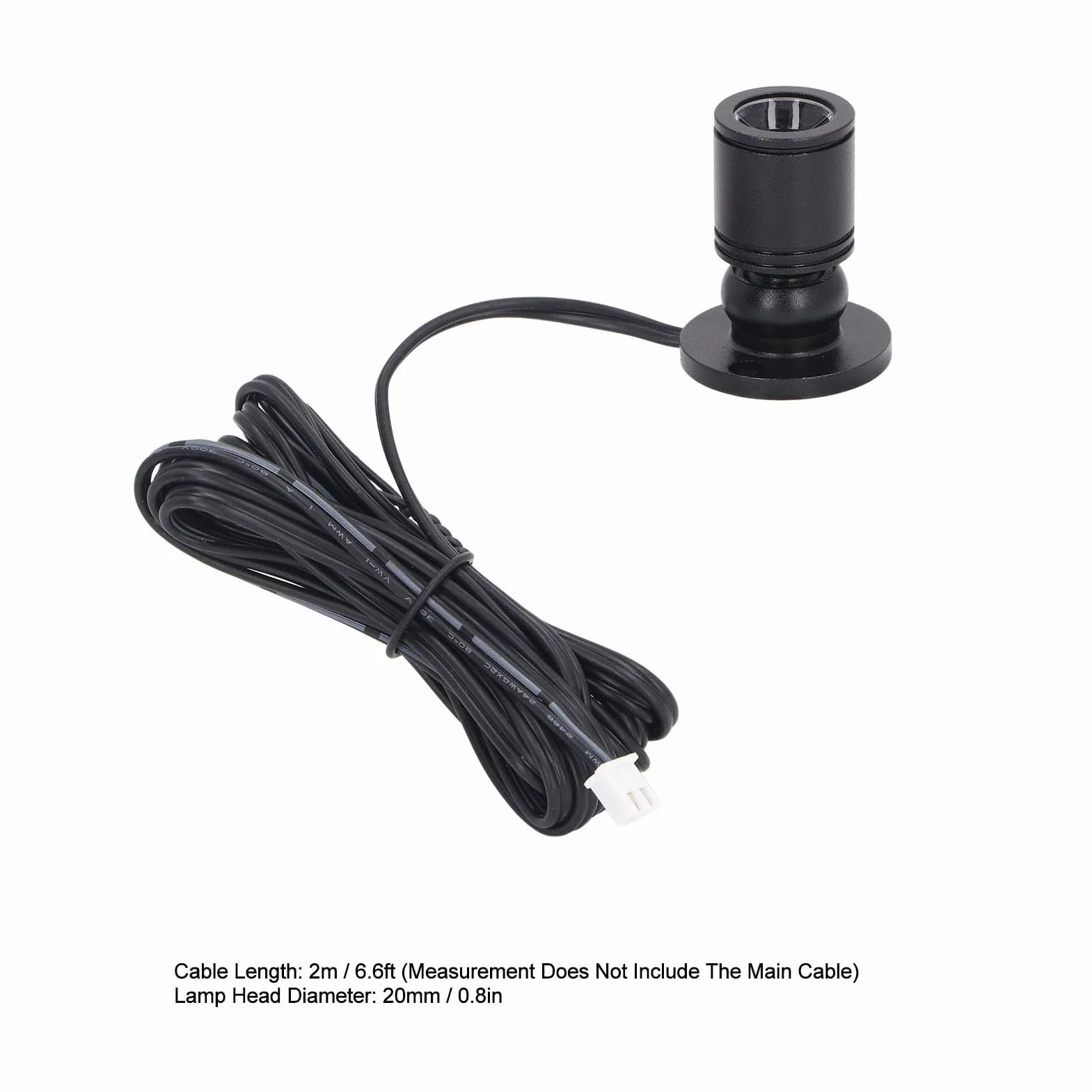 Reflektor LED 5V obrotowy przyciemniany mini USB do gabloty oświetlenie akcentujące