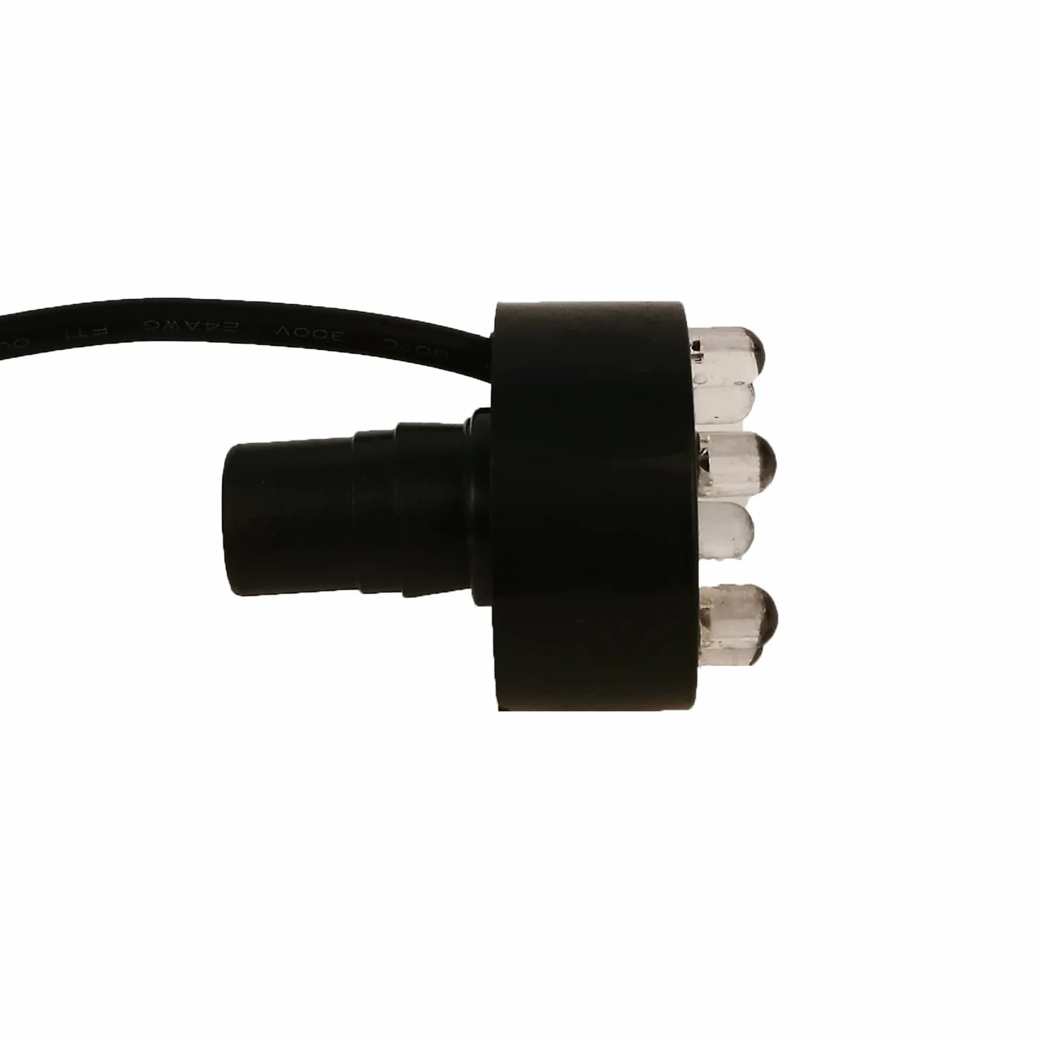 Köhko Zestaw 3 okrągłych lamp LED zimna biel 2 m kabel