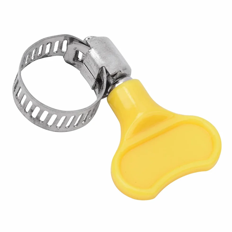 Zaciski do Węża ze Stali Nierdzewnej Regulowane 6-12 mm Odporne na Korozję 10 szt.