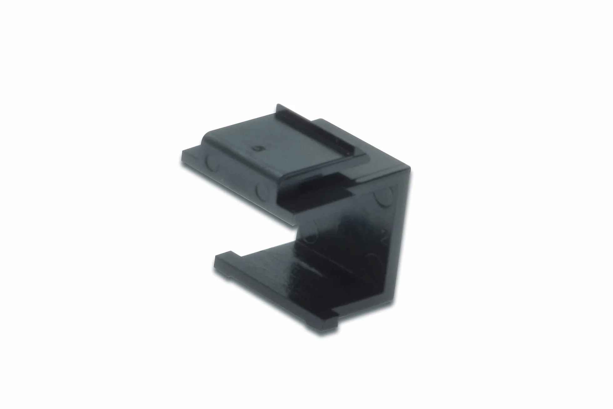 Digitus DNBLIND Blind Cap Keystone Module Locking Cap Black Universal