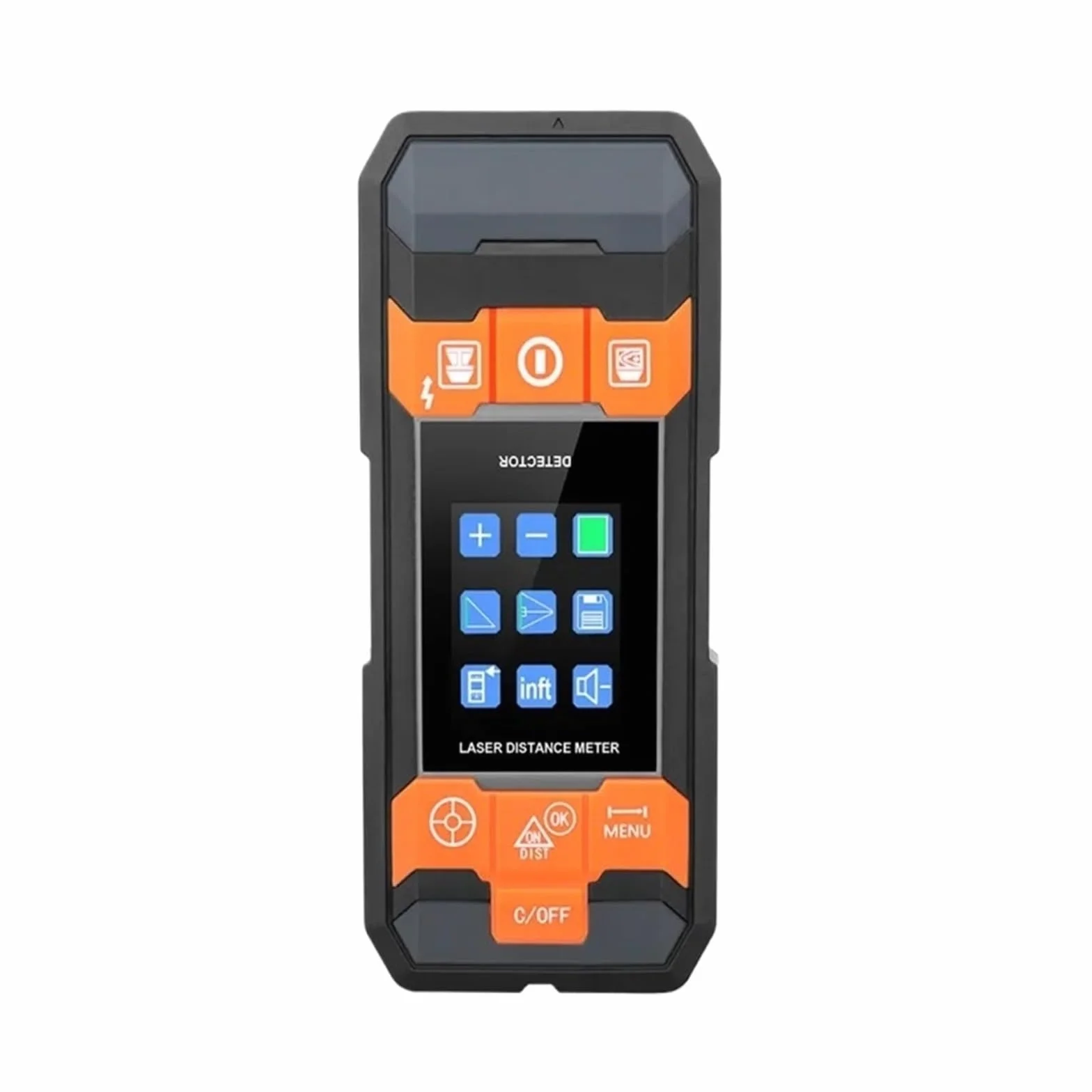 Skaner ścienny Stud Finder Wykrywacz Metali Okablowania Dalmierz Laserowy GD210DG Zielona linia