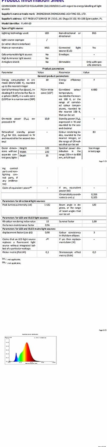 Reflektor LED 10W 5 sztuk 3000K ciepła biel IP65 wodoszczelny super jasny do ogrodu