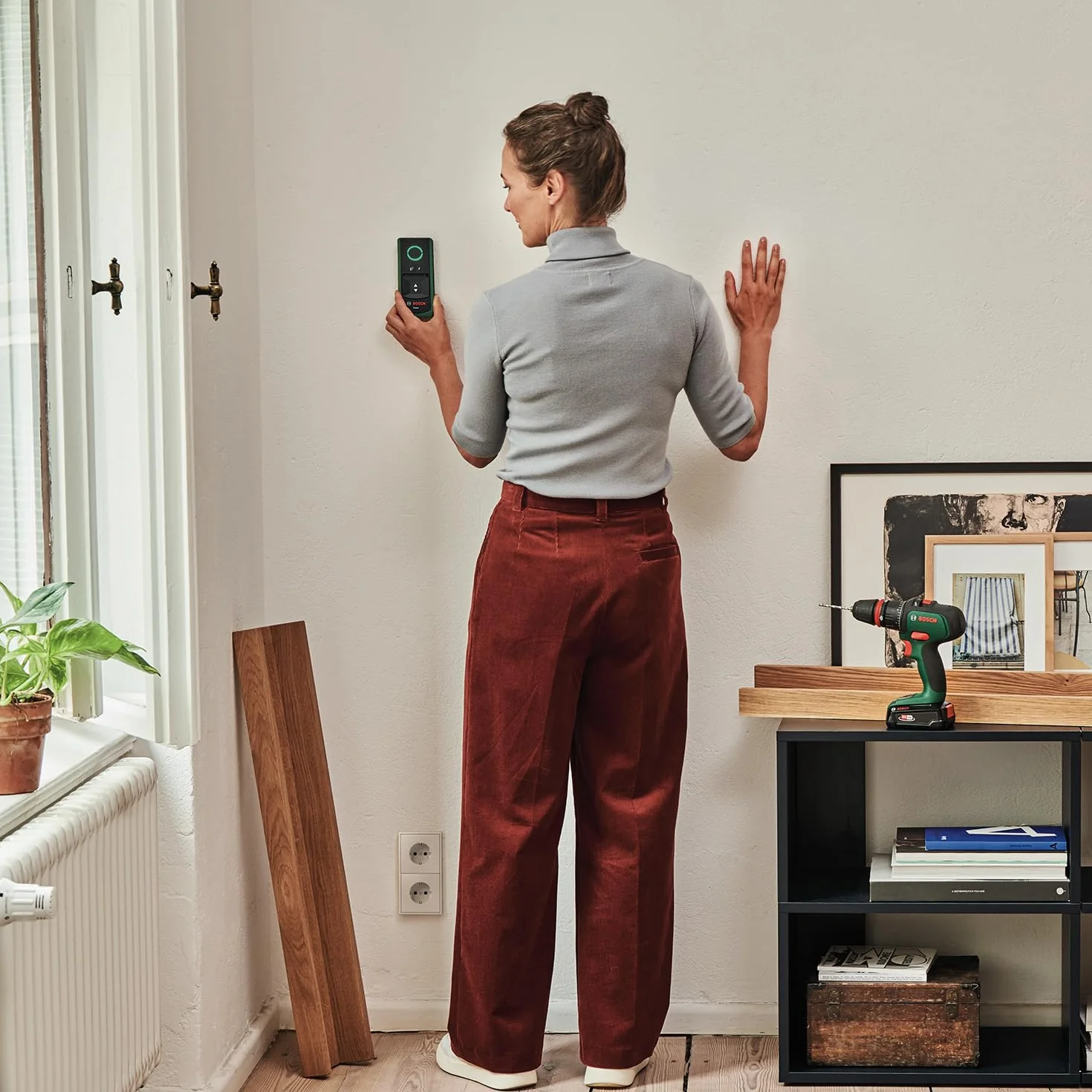 Bosch Truvo Detektor drugiej generacji wykrywanie przewodów pod napięciem metalu do 70 mm