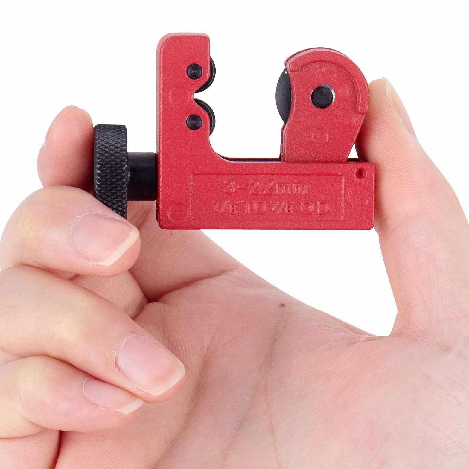 Mini przecinak do rur Ø 3-22 mm miedzianych PCW aluminium tworzywa sztucznego narzędzie tnące