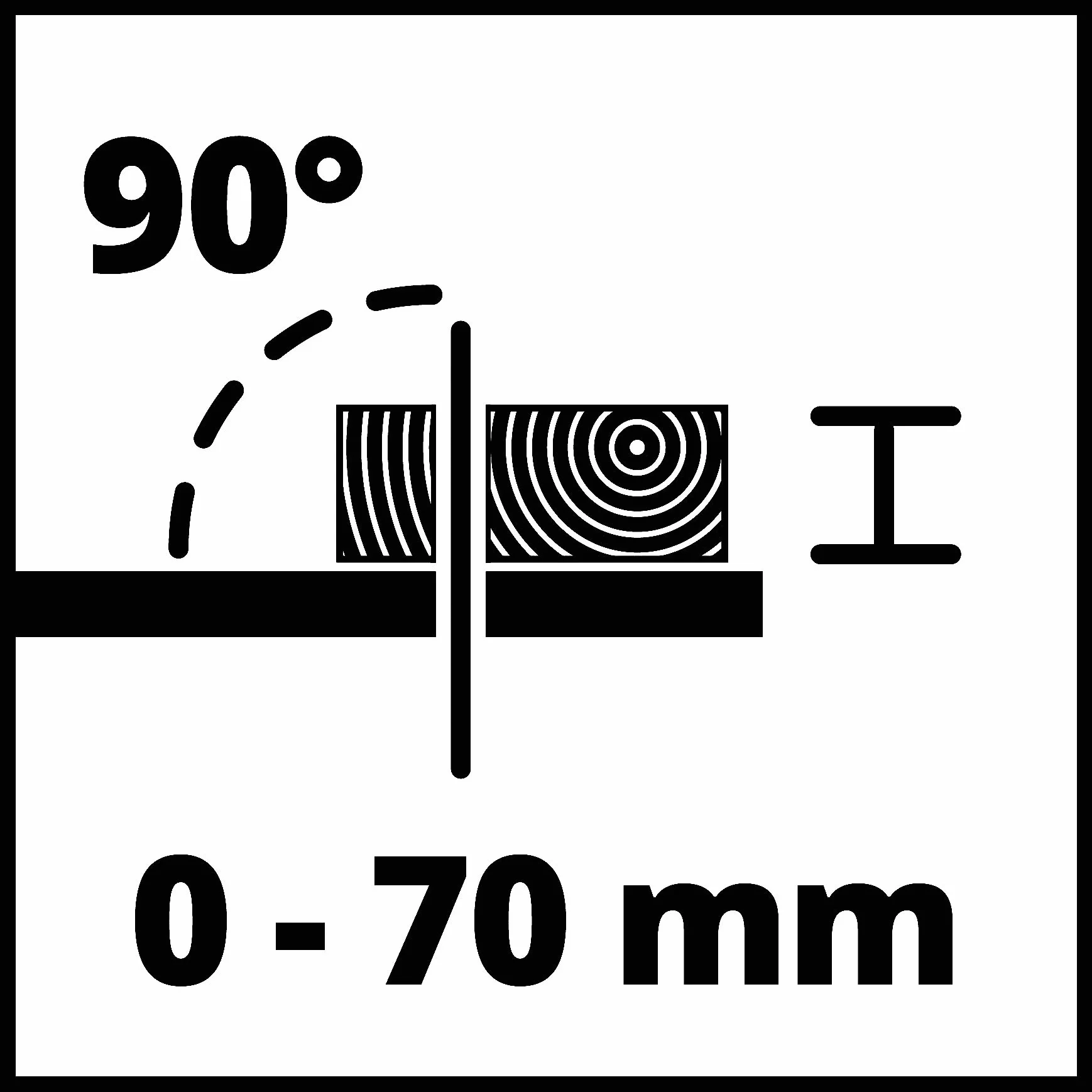 Einhell TE-TS 36/210 Li-Solo Akumulatorowa pilarka stołowa 36 V Li-ion Ø210 mm