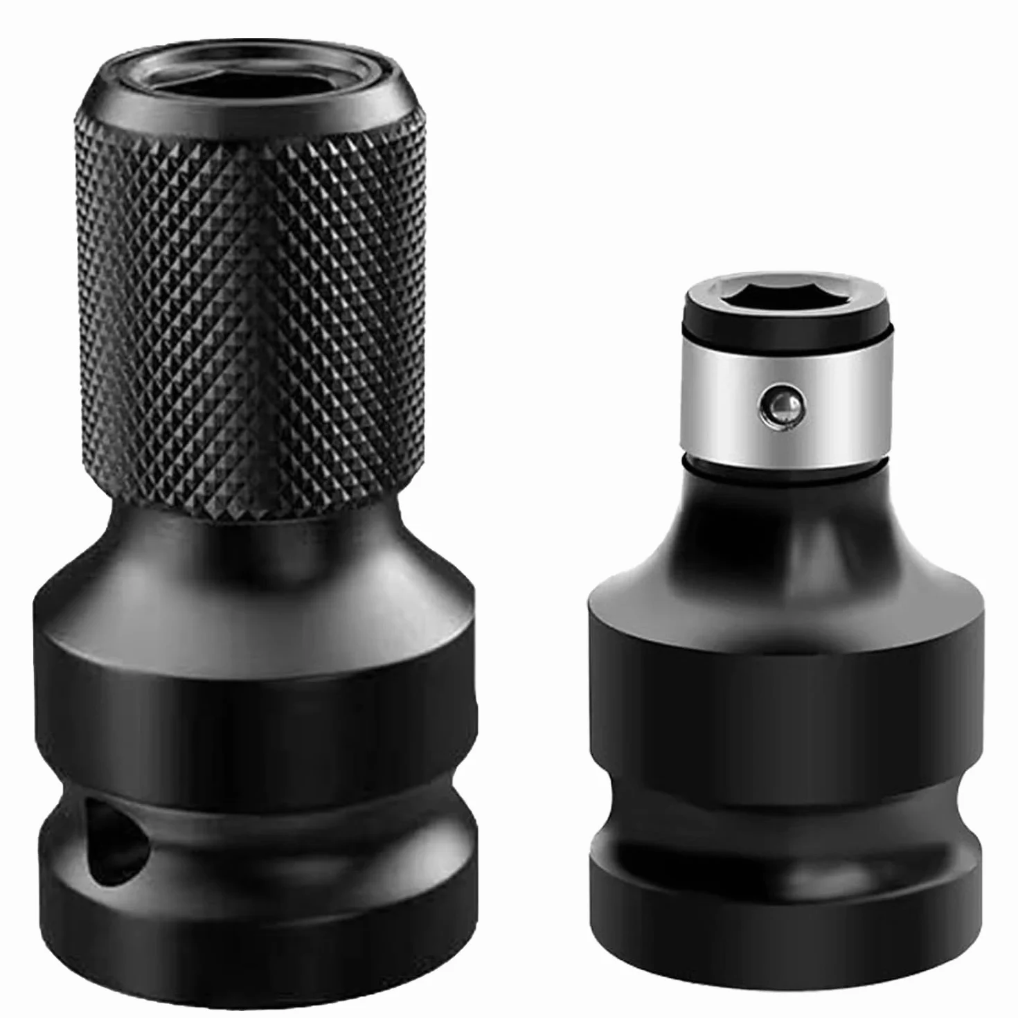 Adapter klucza udarowego 1/2 do 1/4, stal CR-MO, 2 sztuki